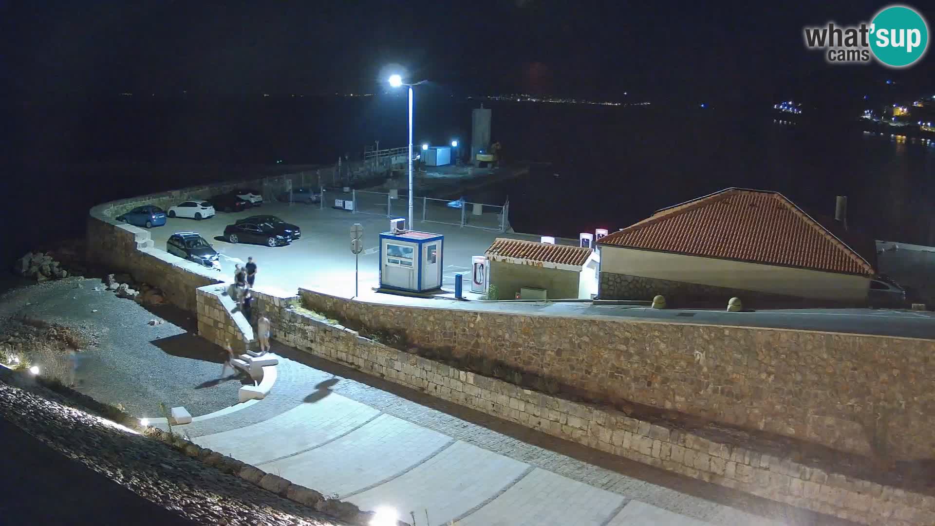 Senj Harbour Webcam – Breakwater & Lighthouse Live View