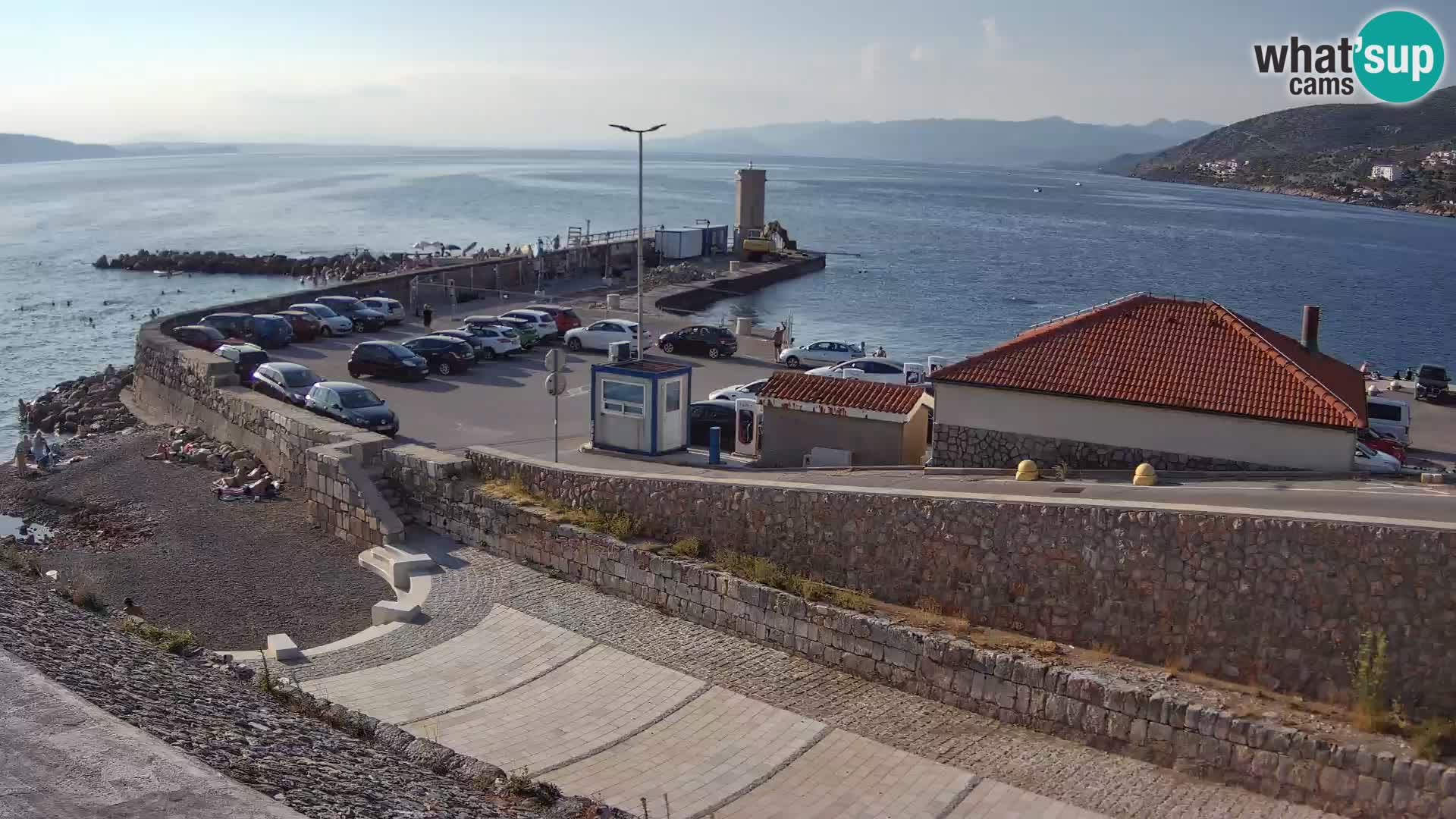 Senj Harbour Webcam – Breakwater & Lighthouse Live View