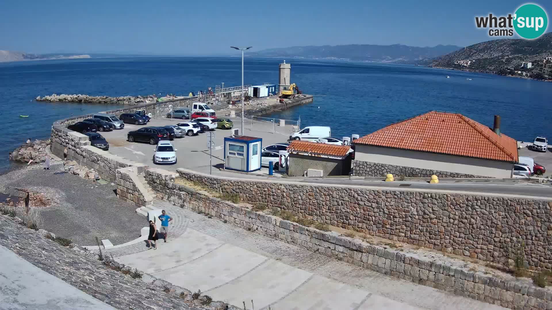 Web kamera Senj luka – Lukobran i svjetionik uživo