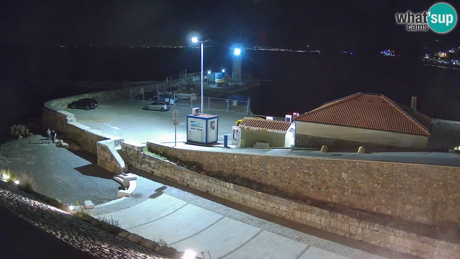 Web kamera Senj luka – Lukobran i svjetionik uživo