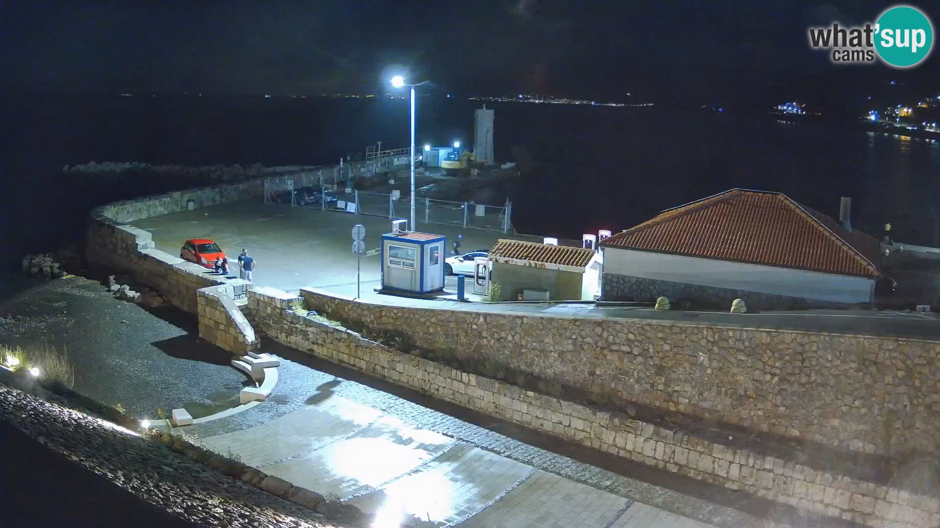 Webcam Porto di Segna – Frangiflutti e Faro in diretta