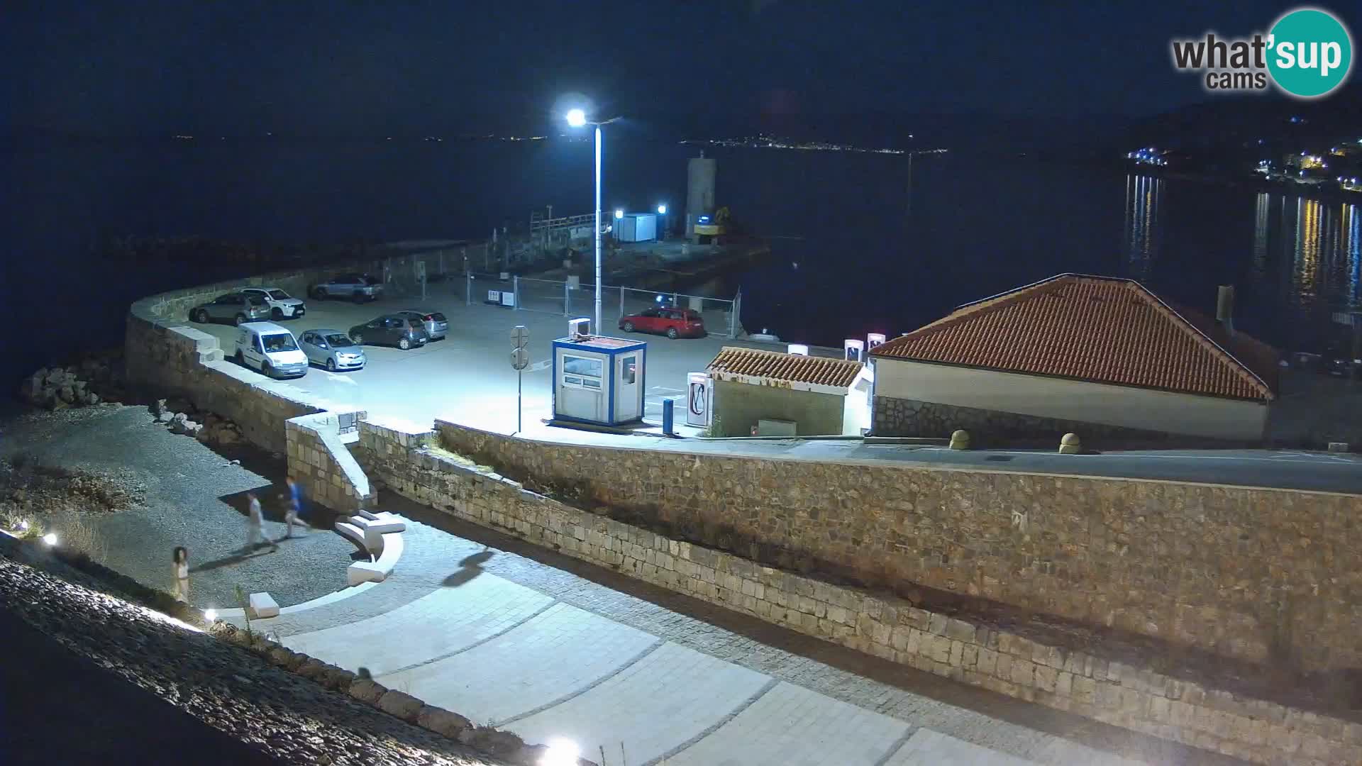 Senj Hafen Webcam – Wellenbrecher & Leuchtturm Liveblick