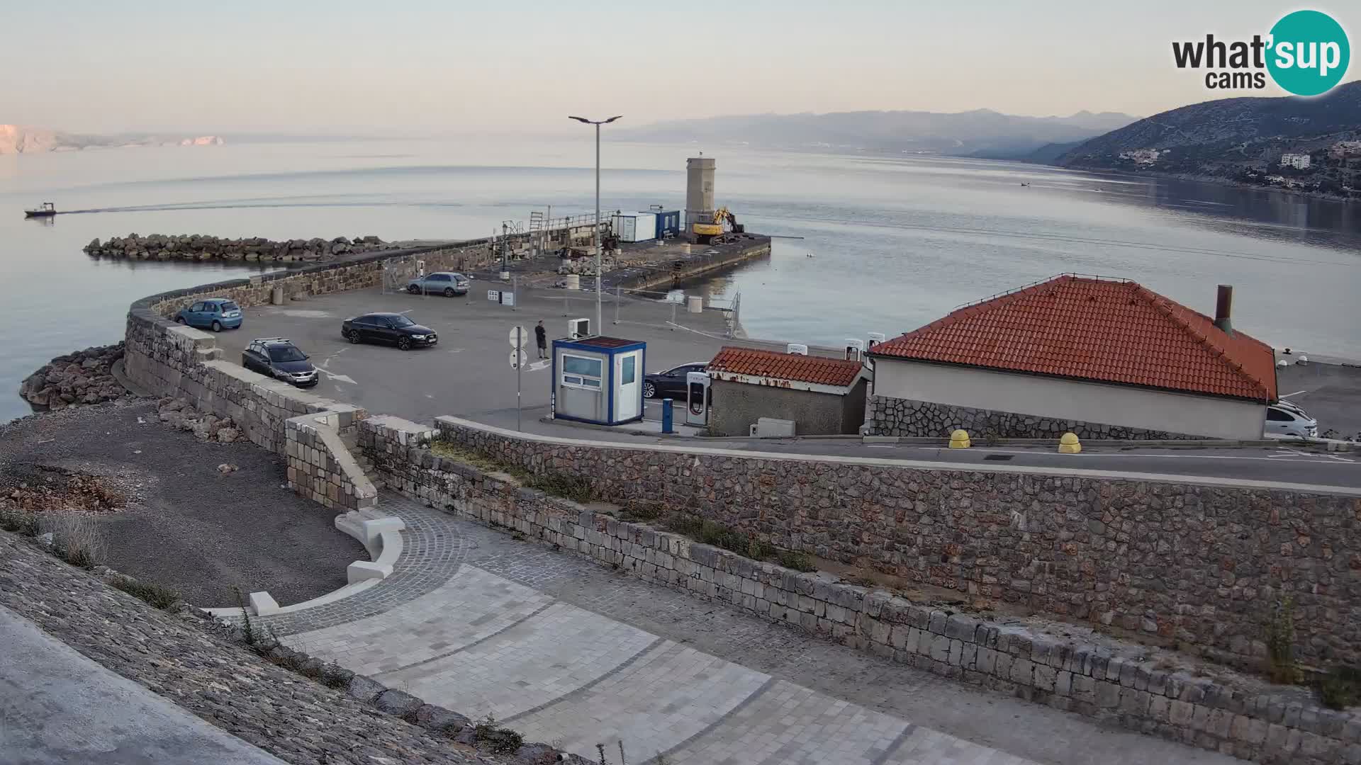 Senj Harbour Webcam – Breakwater & Lighthouse Live View