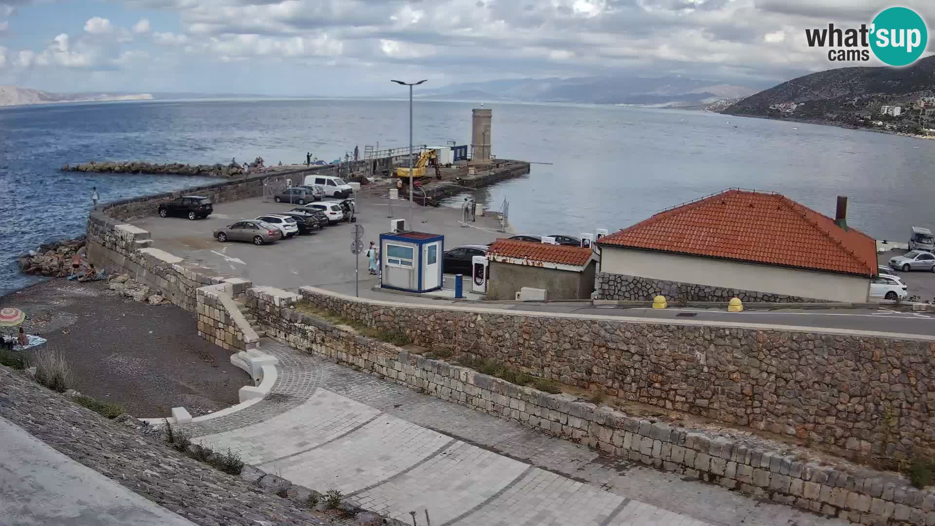 Webcam Porto di Segna – Frangiflutti e Faro in diretta
