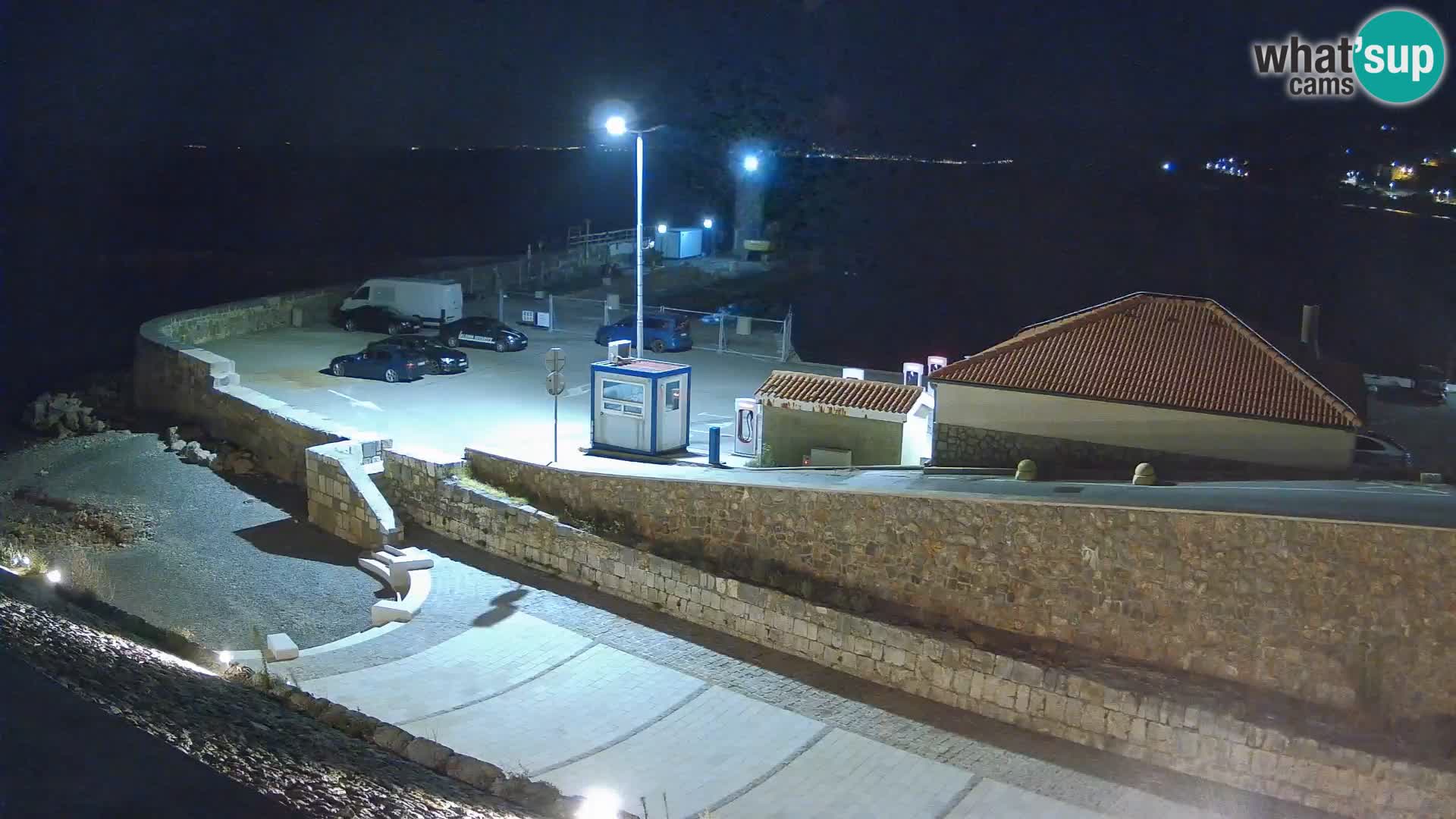 Senj Harbour Webcam – Breakwater & Lighthouse Live View