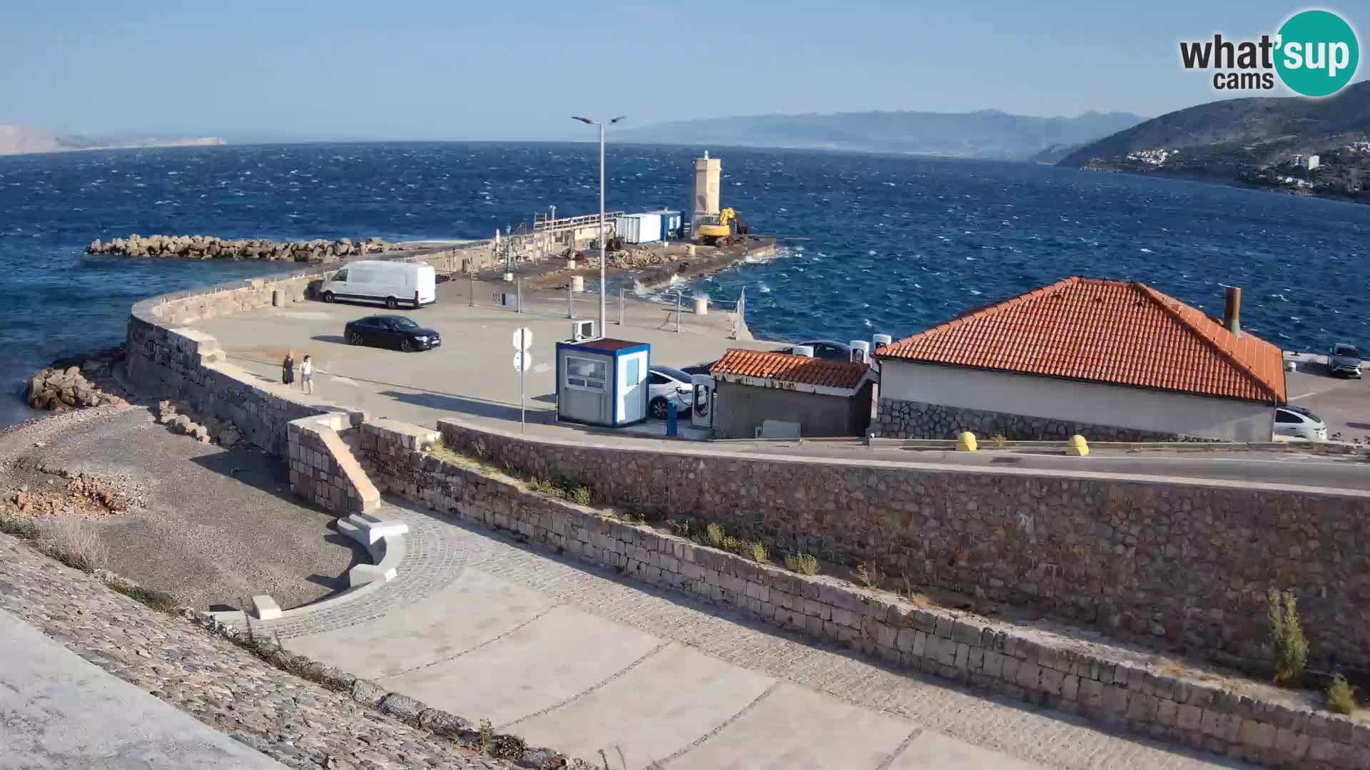 Senj Harbour Webcam – Breakwater & Lighthouse Live View