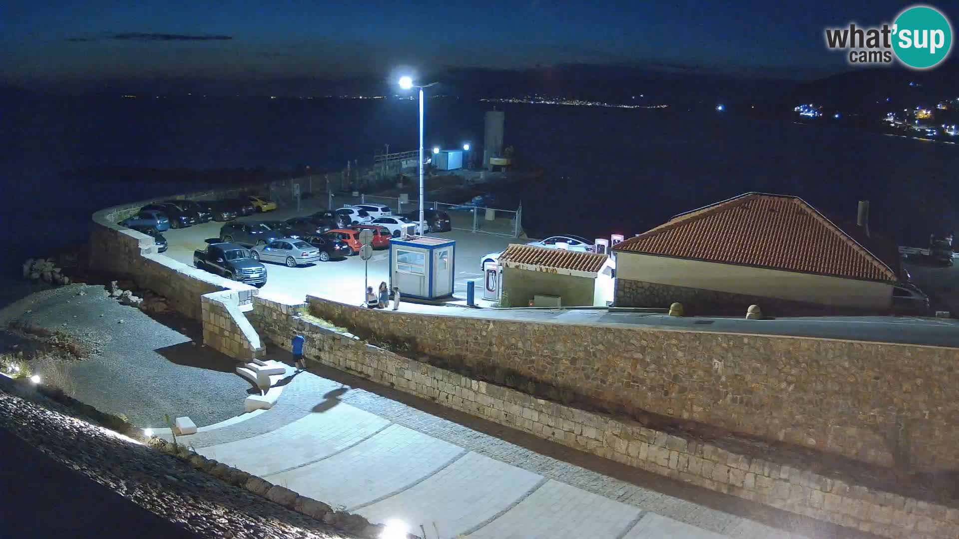 Webcam puerto de Senj – Rompeolas y faro en directo