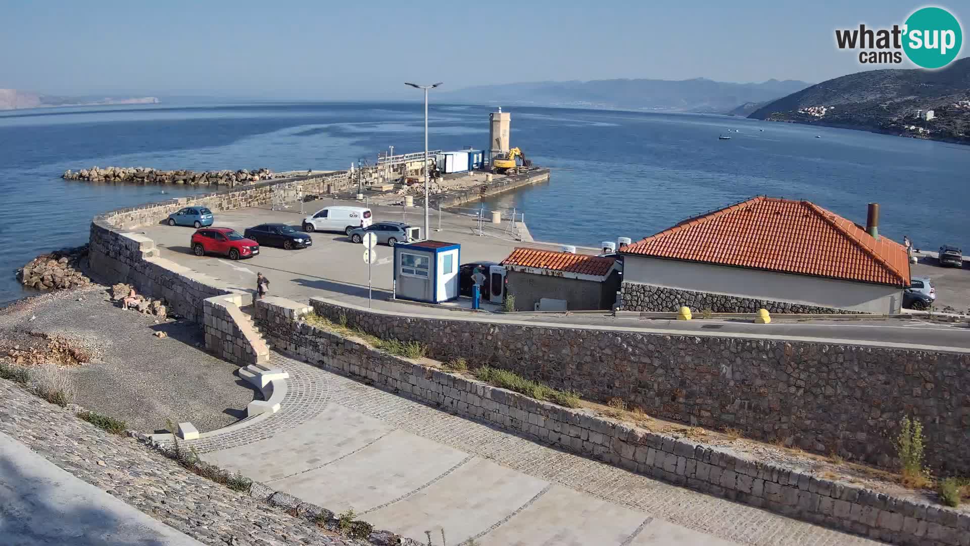 Webcam Porto di Segna – Frangiflutti e Faro in diretta