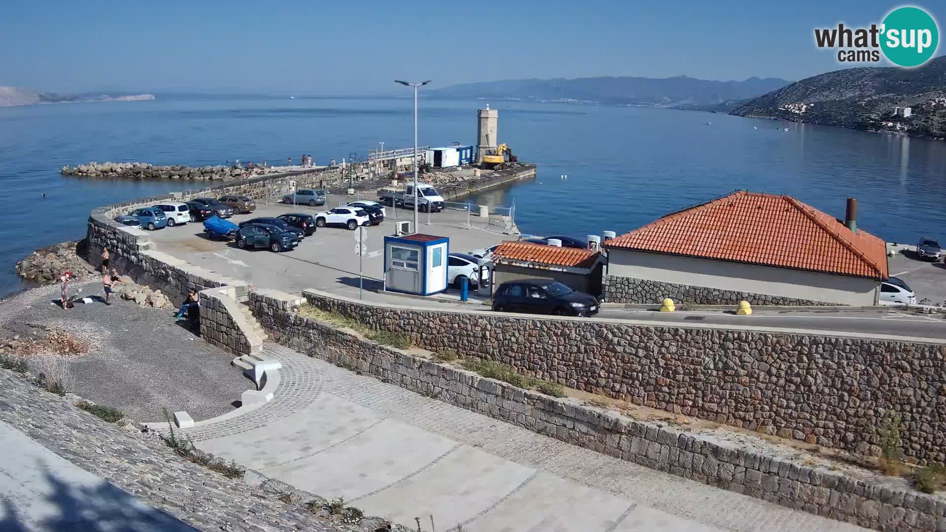 Webcam Porto di Segna – Frangiflutti e Faro in diretta