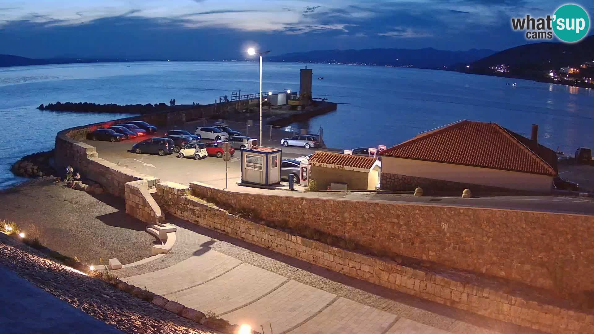 Webcam Porto di Segna – Frangiflutti e Faro in diretta
