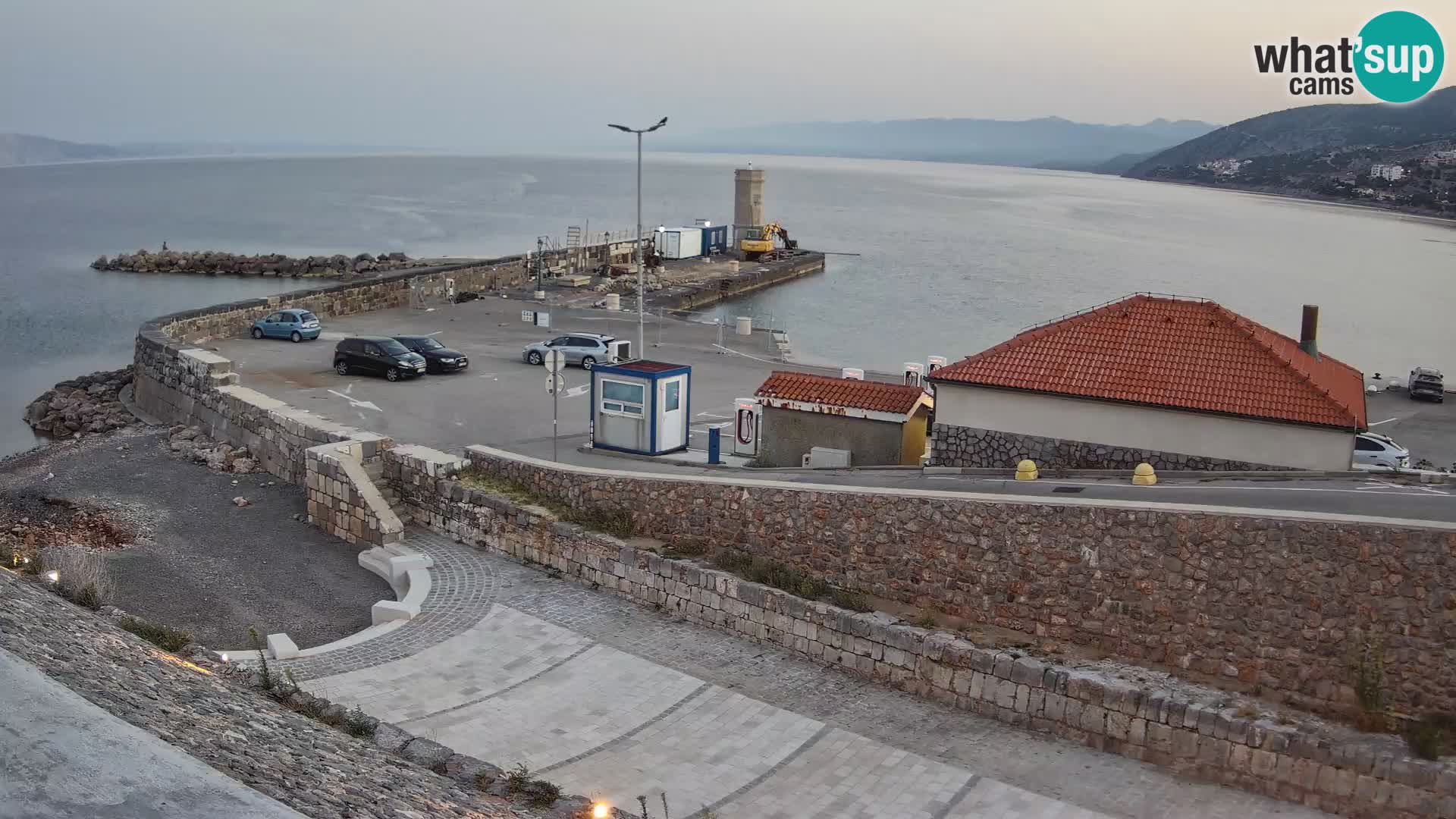Senj Harbour Webcam – Breakwater & Lighthouse Live View