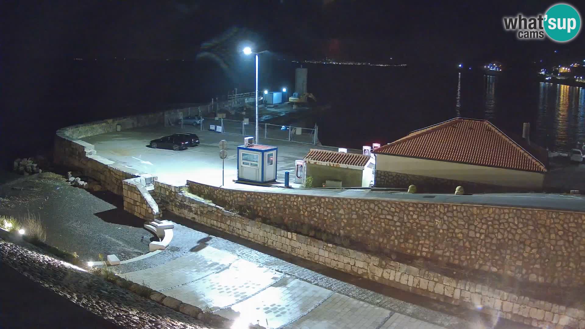 Senj Harbour Webcam – Breakwater & Lighthouse Live View