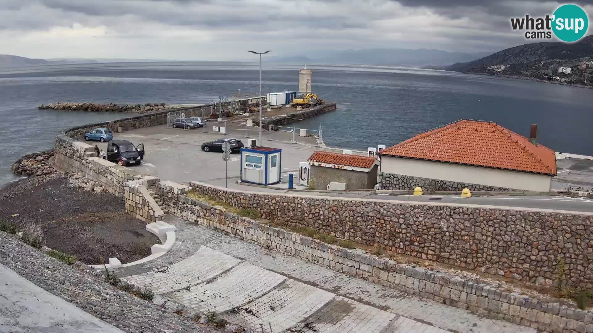 Webcam Porto di Segna – Frangiflutti e Faro in diretta