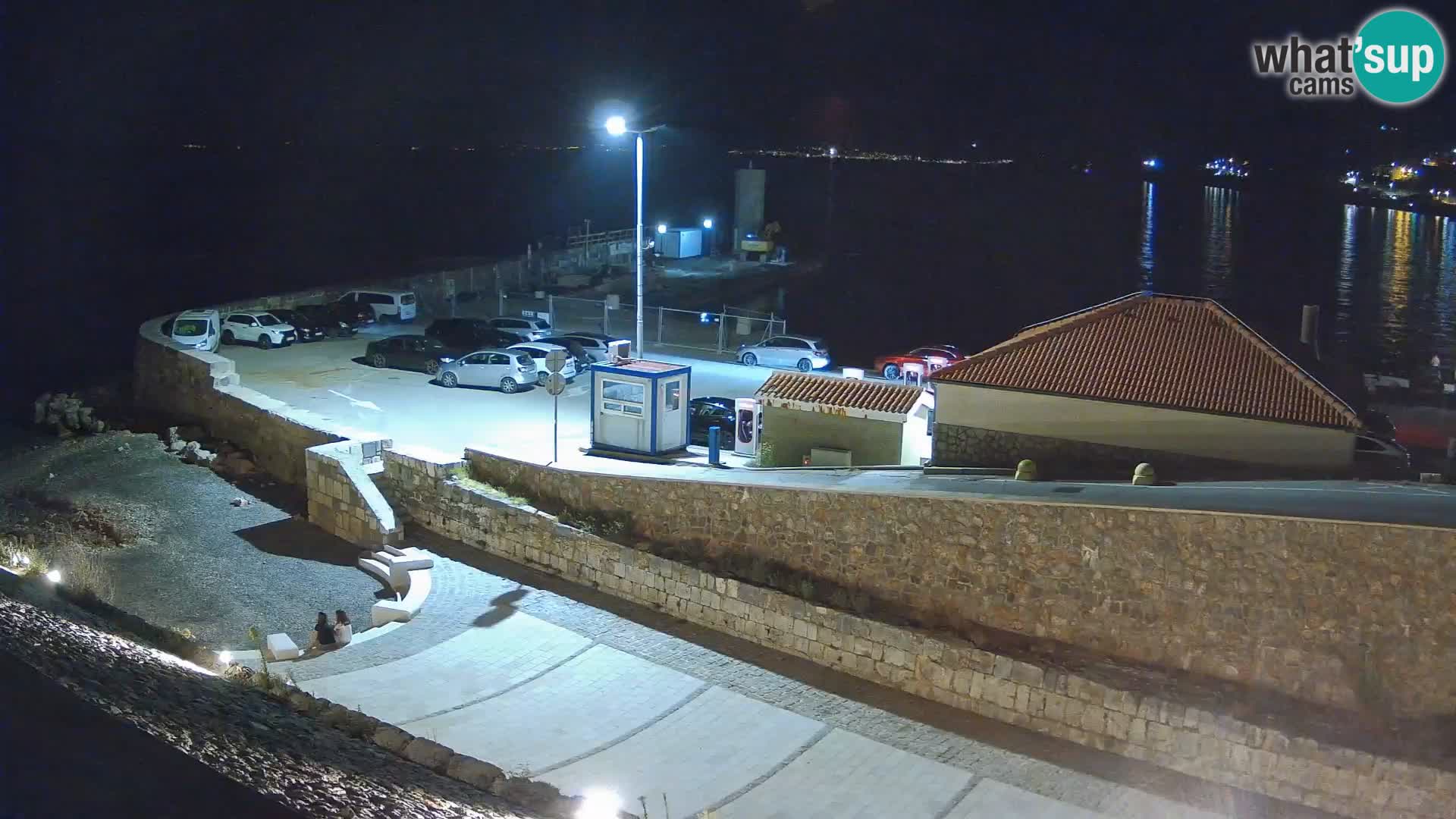 Senj Hafen Webcam – Wellenbrecher & Leuchtturm Liveblick