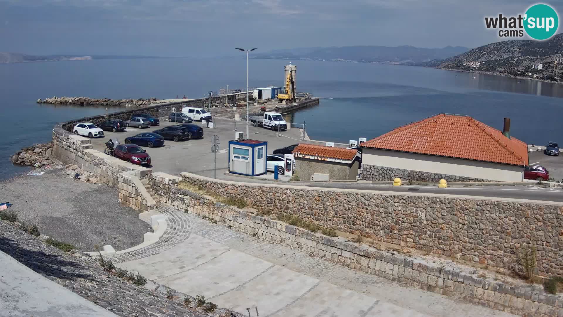 Webcam Porto di Segna – Frangiflutti e Faro in diretta
