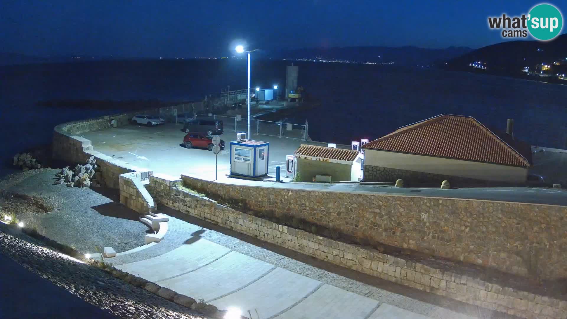 Senj Harbour Webcam – Breakwater & Lighthouse Live View