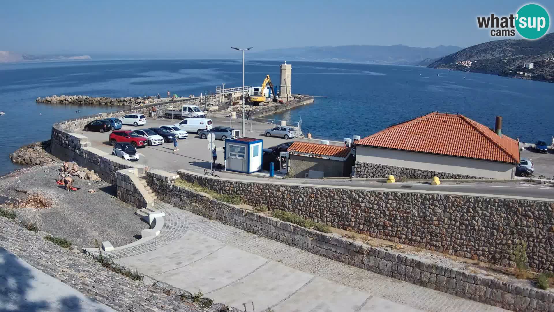 Webcam Porto di Segna – Frangiflutti e Faro in diretta