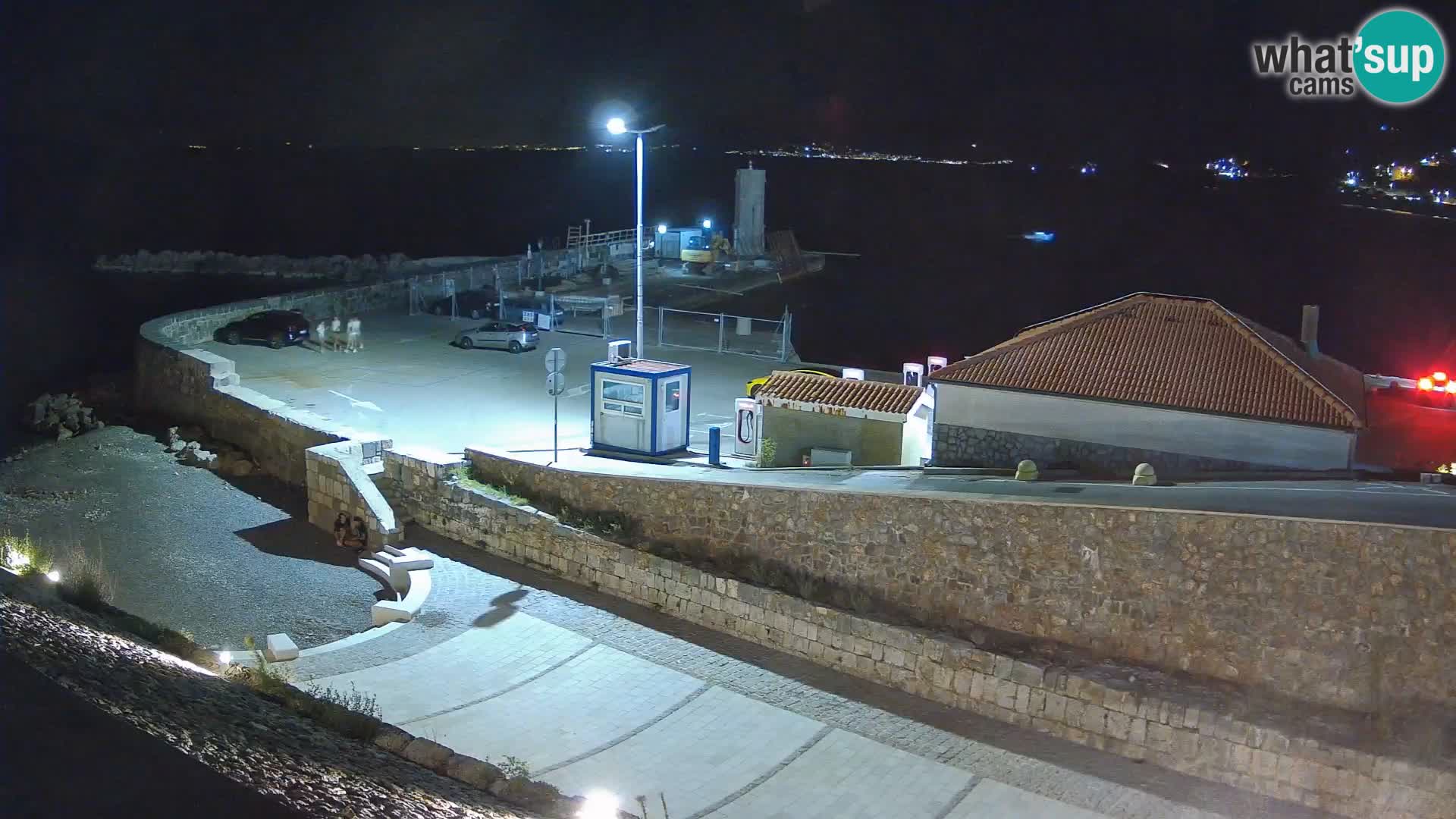 Senj Harbour Webcam – Breakwater & Lighthouse Live View