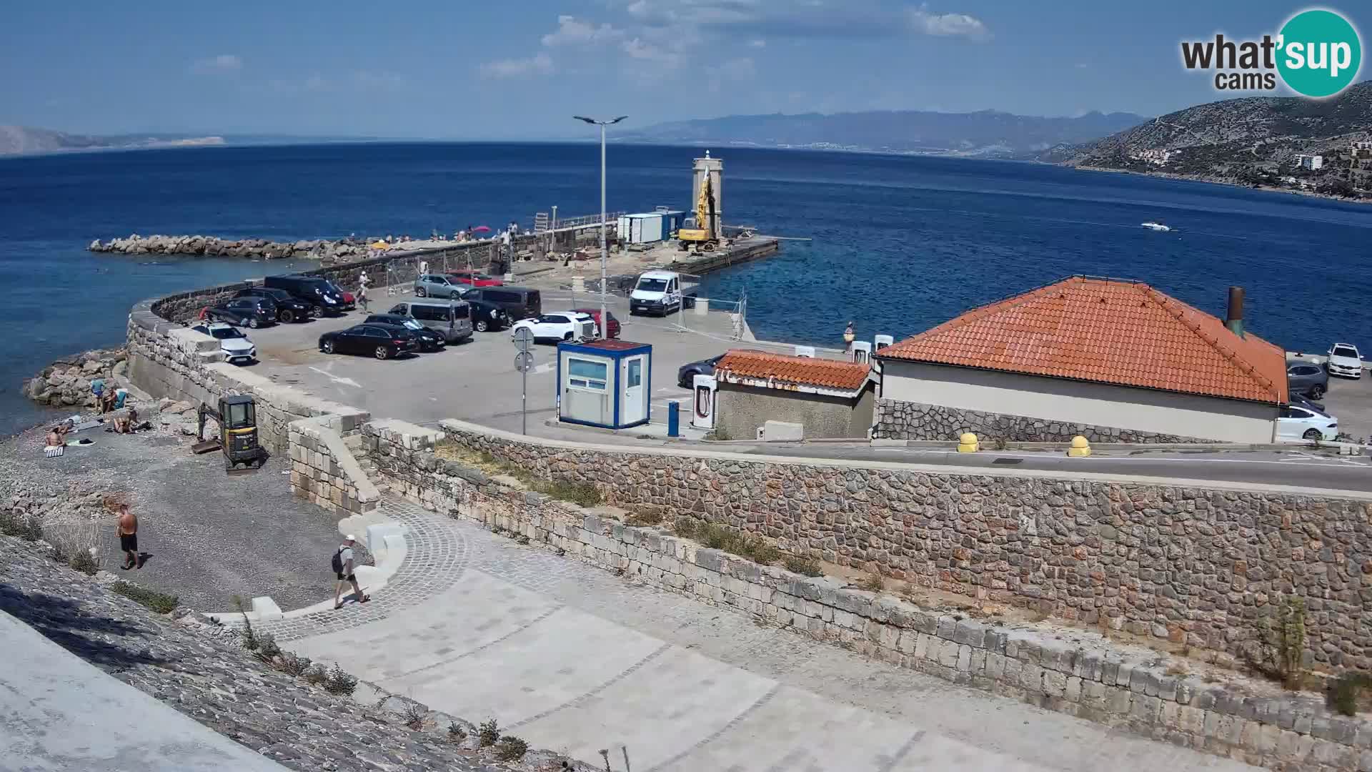 Webcam Porto di Segna – Frangiflutti e Faro in diretta