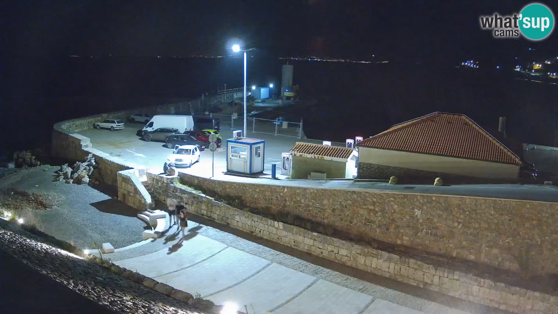 Senj Harbour Webcam – Breakwater & Lighthouse Live View