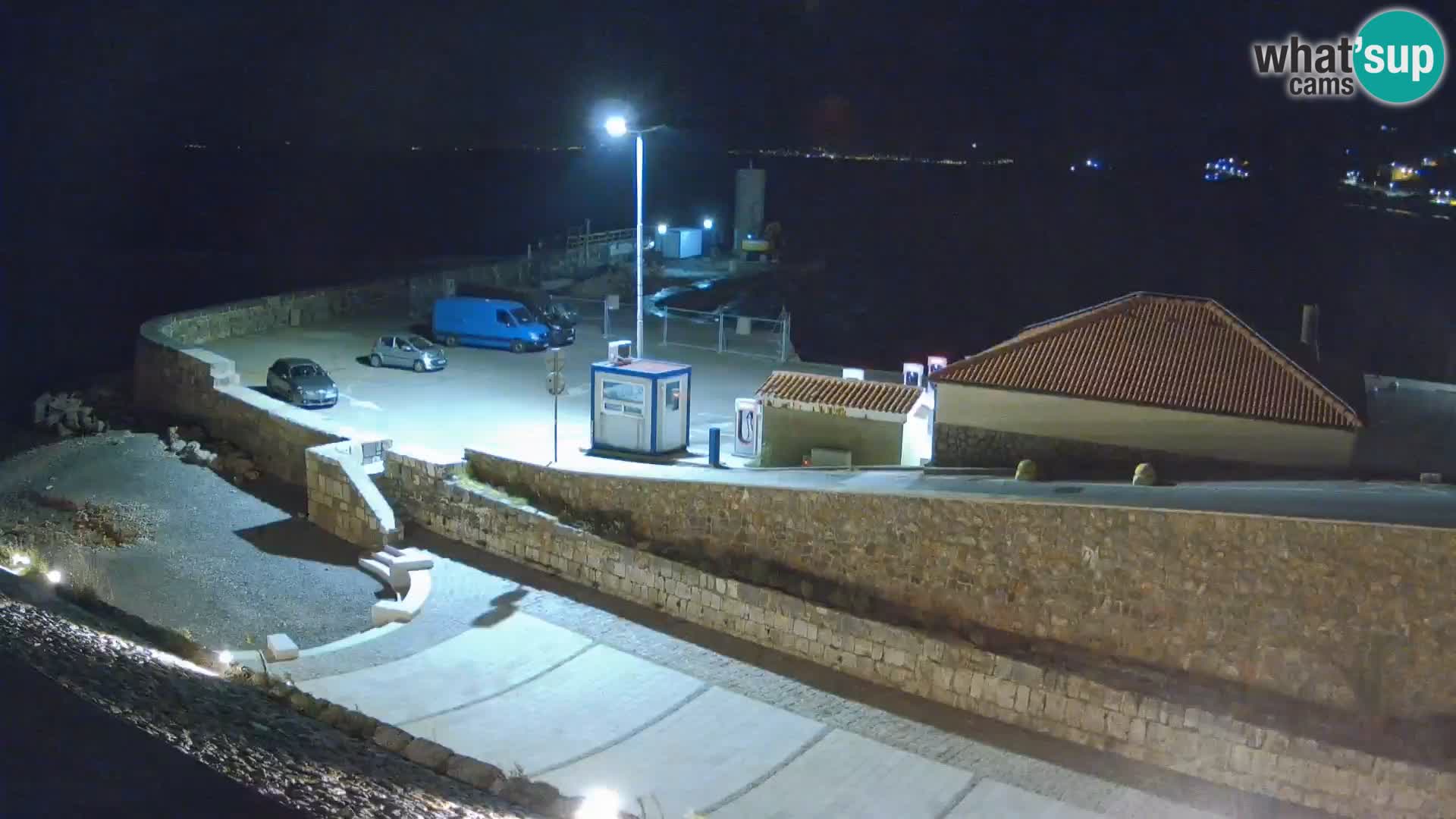 Senj Harbour Webcam – Breakwater & Lighthouse Live View