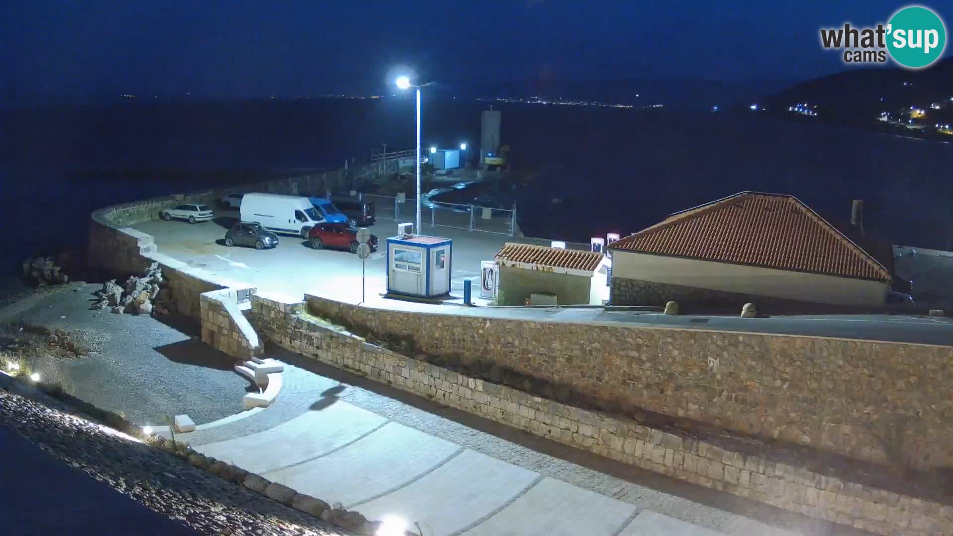 Senj Harbour Webcam – Breakwater & Lighthouse Live View