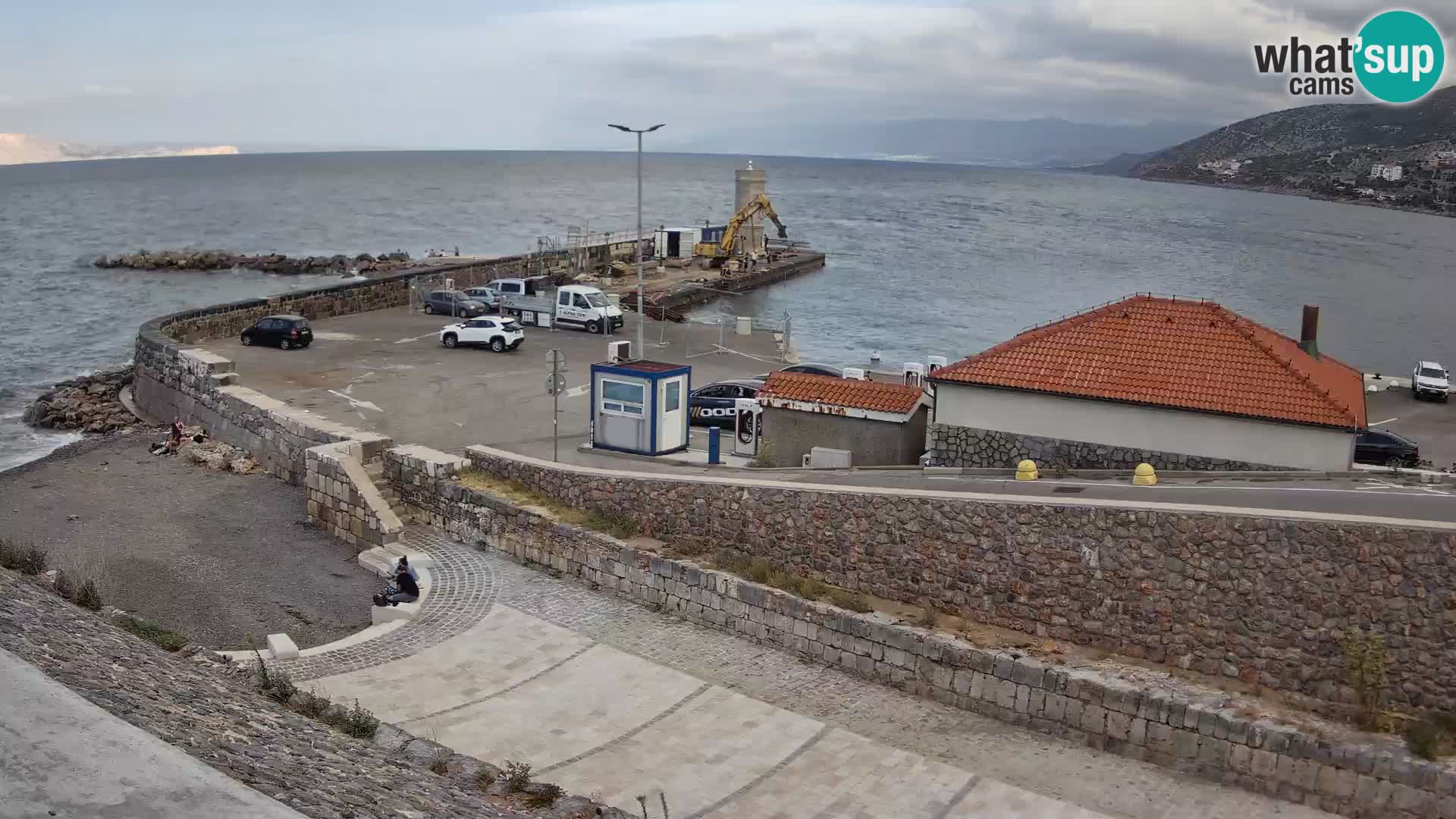 Senj Harbour Webcam – Breakwater & Lighthouse Live View