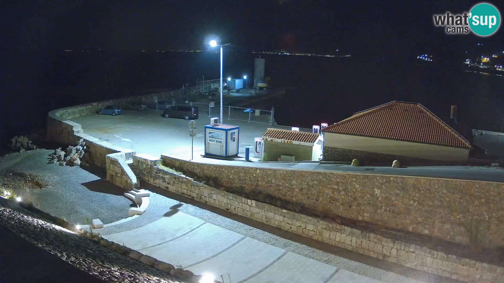 Senj Harbour Webcam – Breakwater & Lighthouse Live View