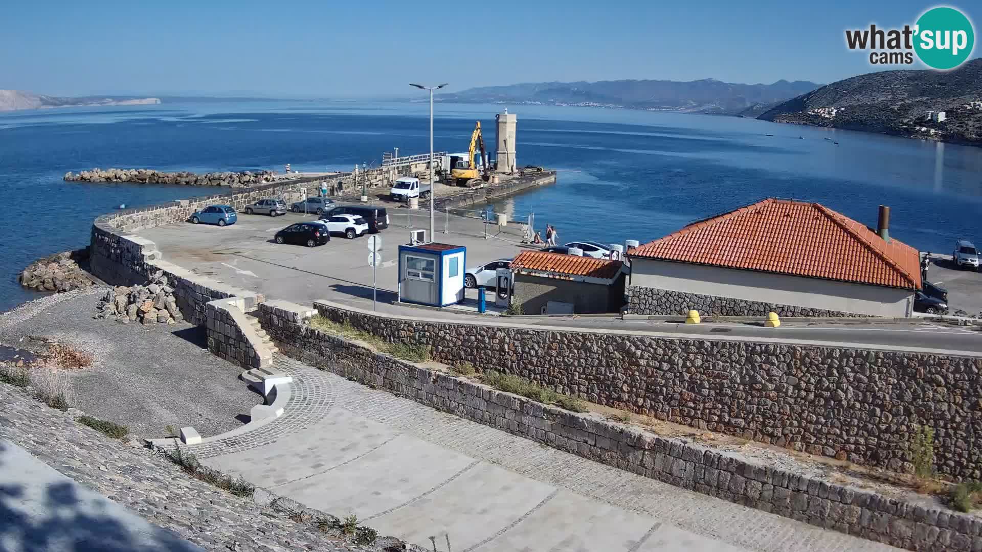Web kamera Senj luka – Lukobran i svjetionik uživo