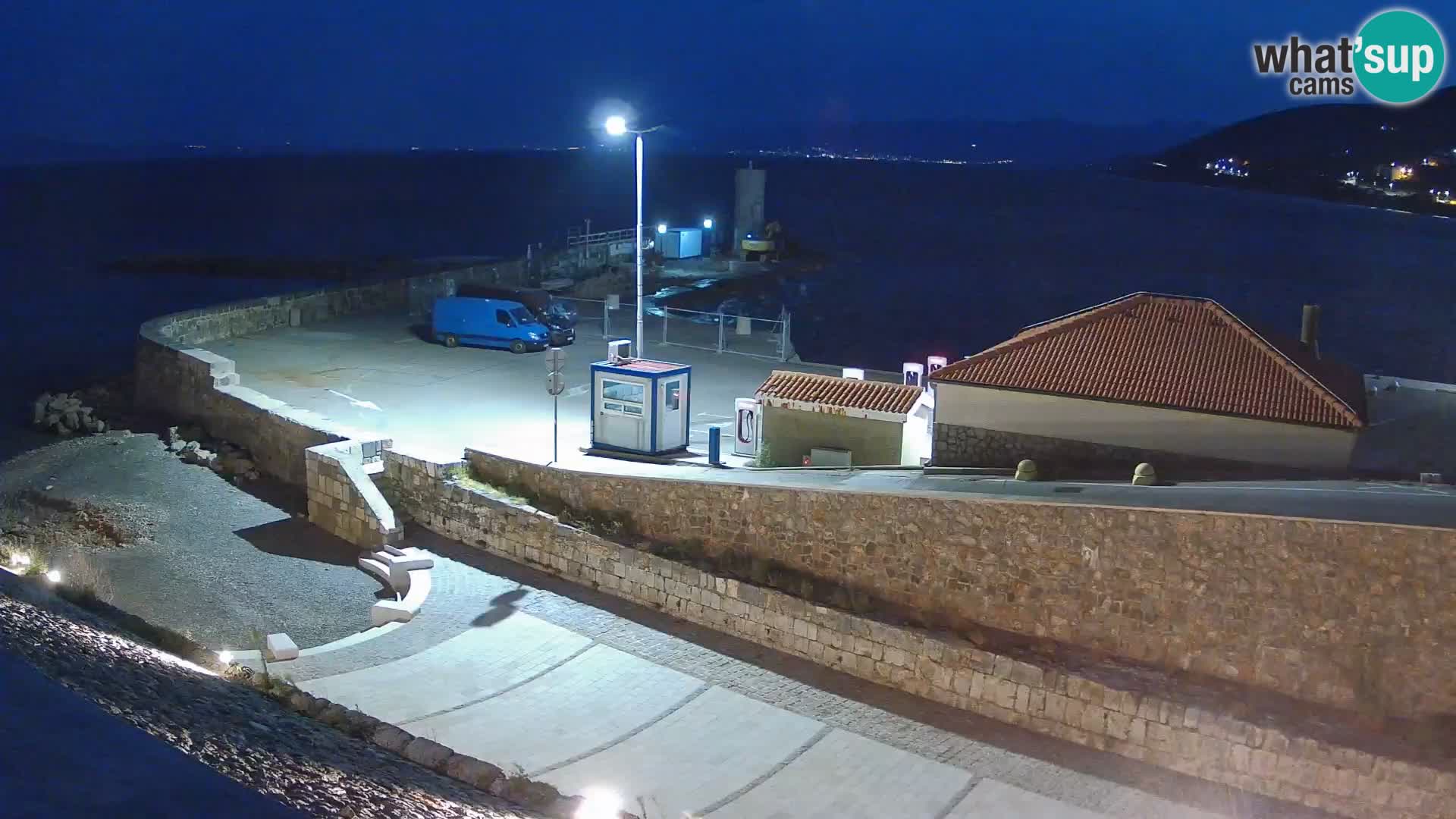 Senj Harbour Webcam – Breakwater & Lighthouse Live View