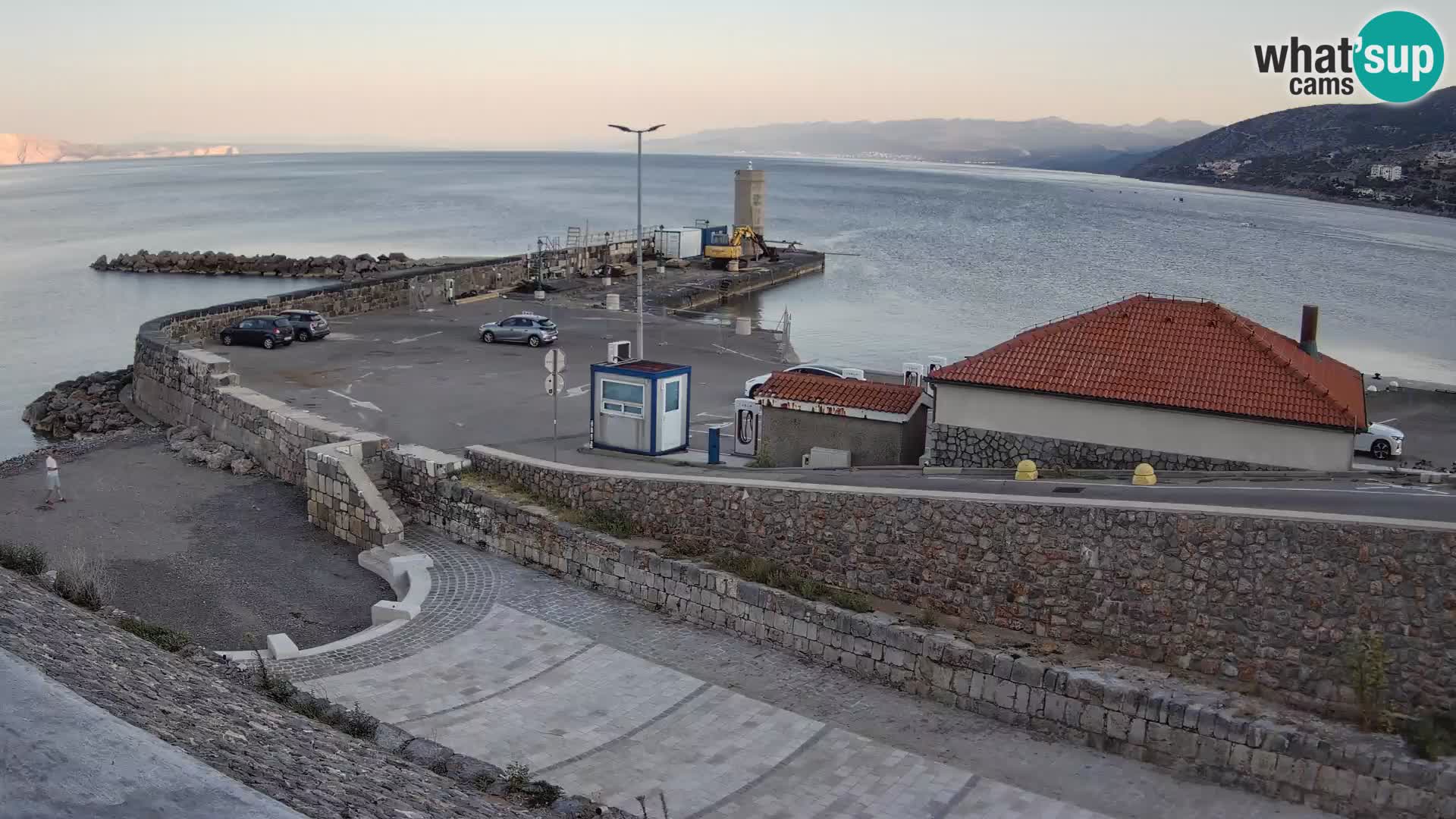 Senj Harbour Webcam – Breakwater & Lighthouse Live View