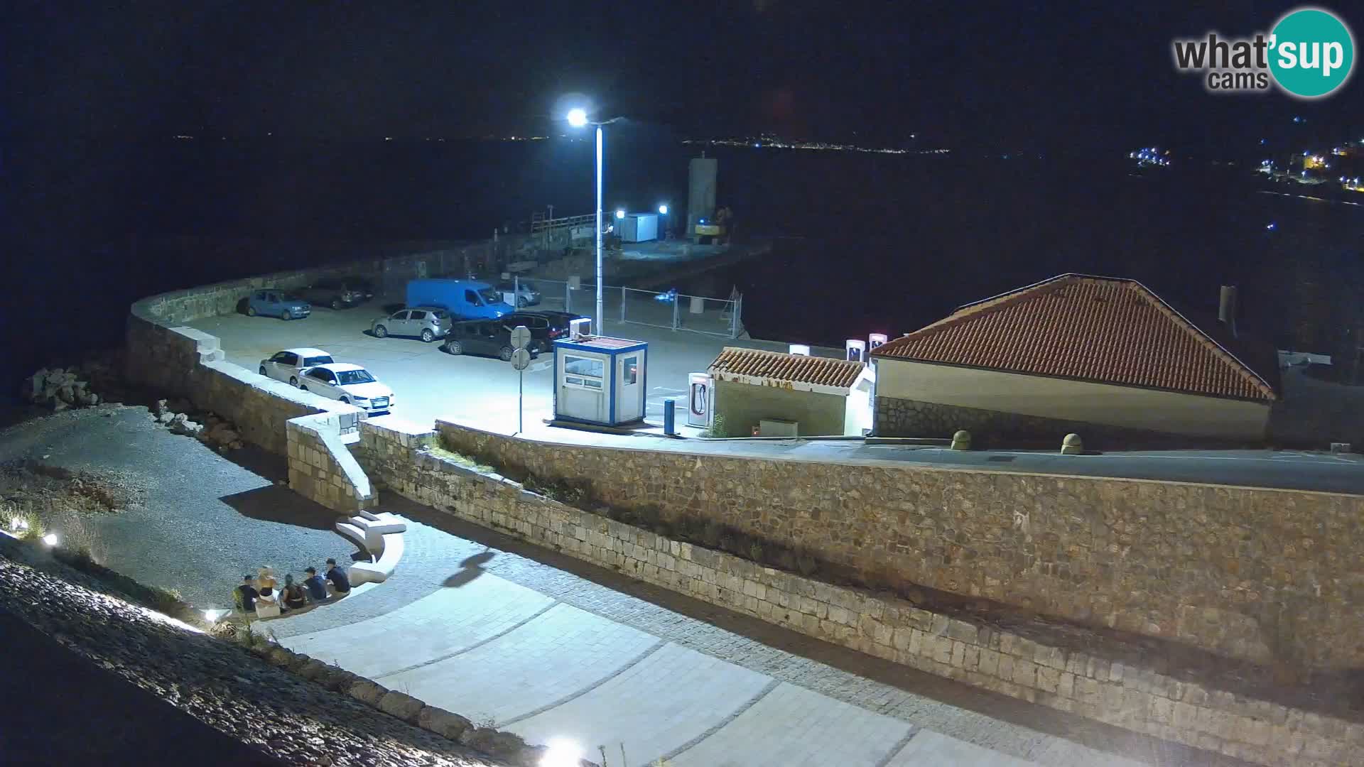 Webcam puerto de Senj – Rompeolas y faro en directo