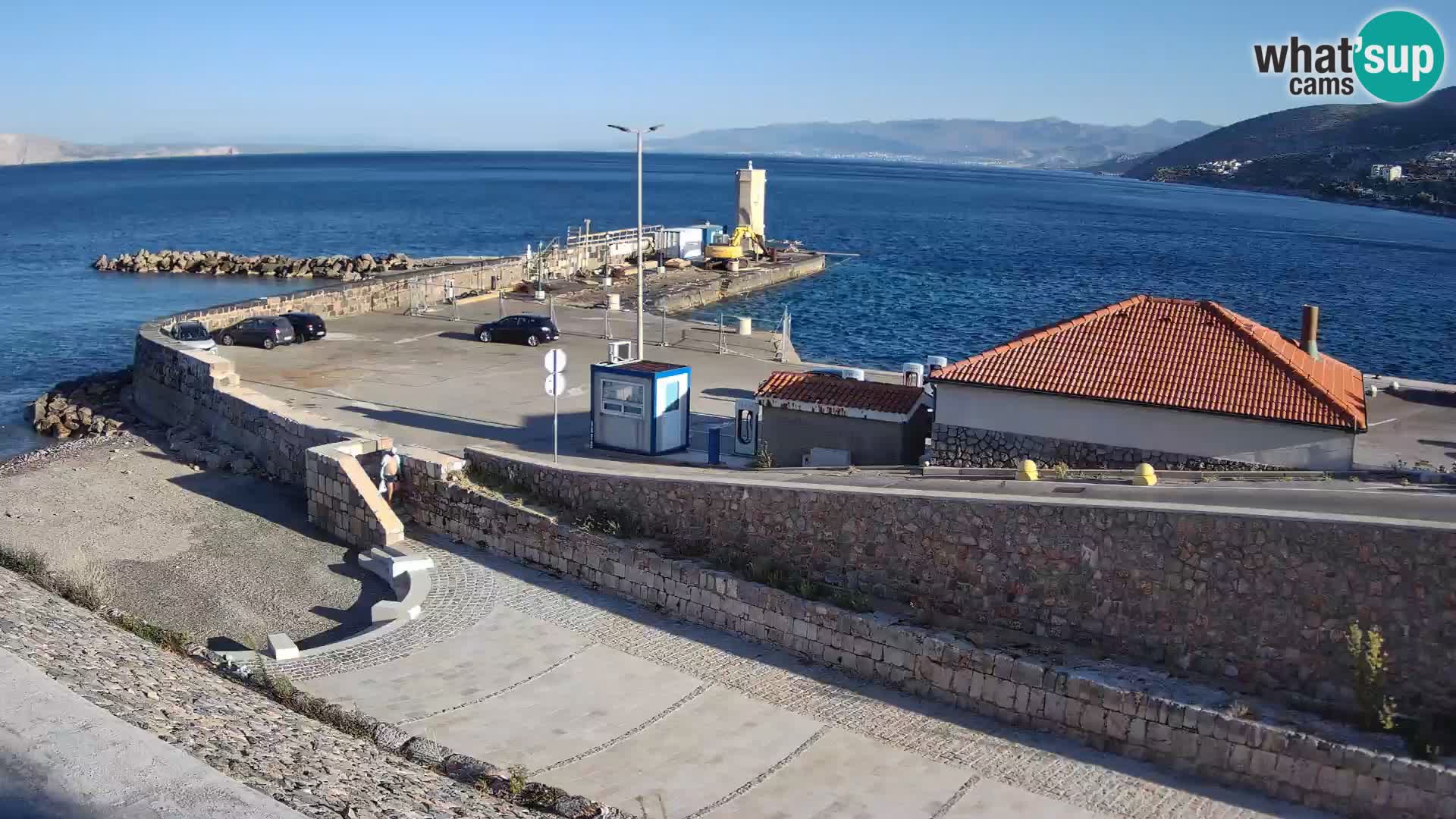 Senj Harbour Webcam – Breakwater & Lighthouse Live View