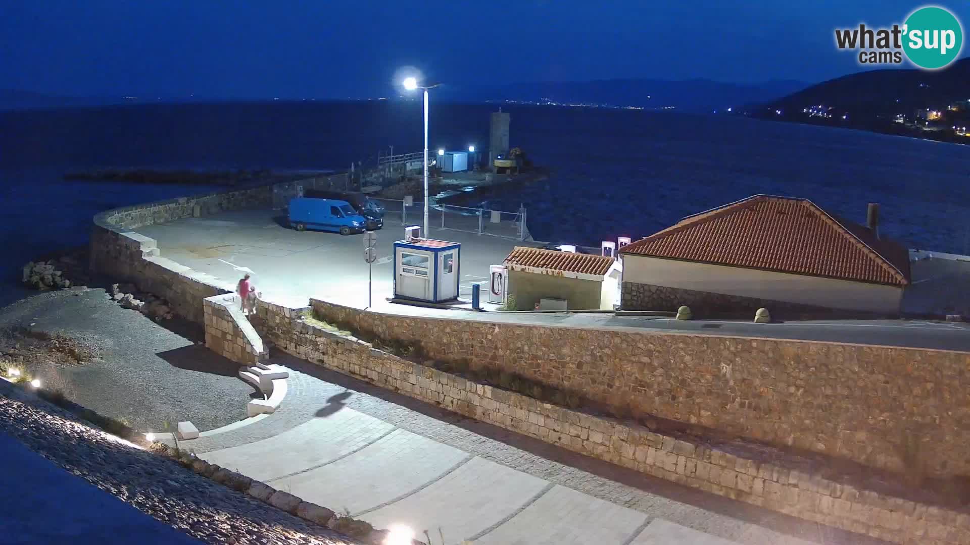 Senj Harbour Webcam – Breakwater & Lighthouse Live View