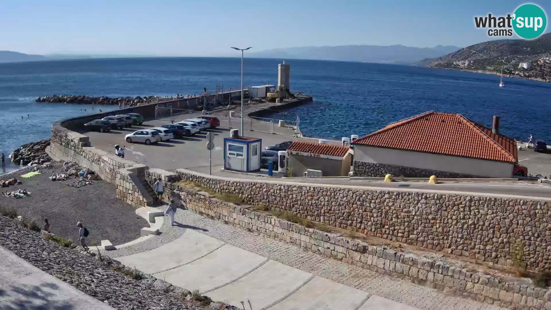 Senj Harbour Webcam – Breakwater & Lighthouse Live View