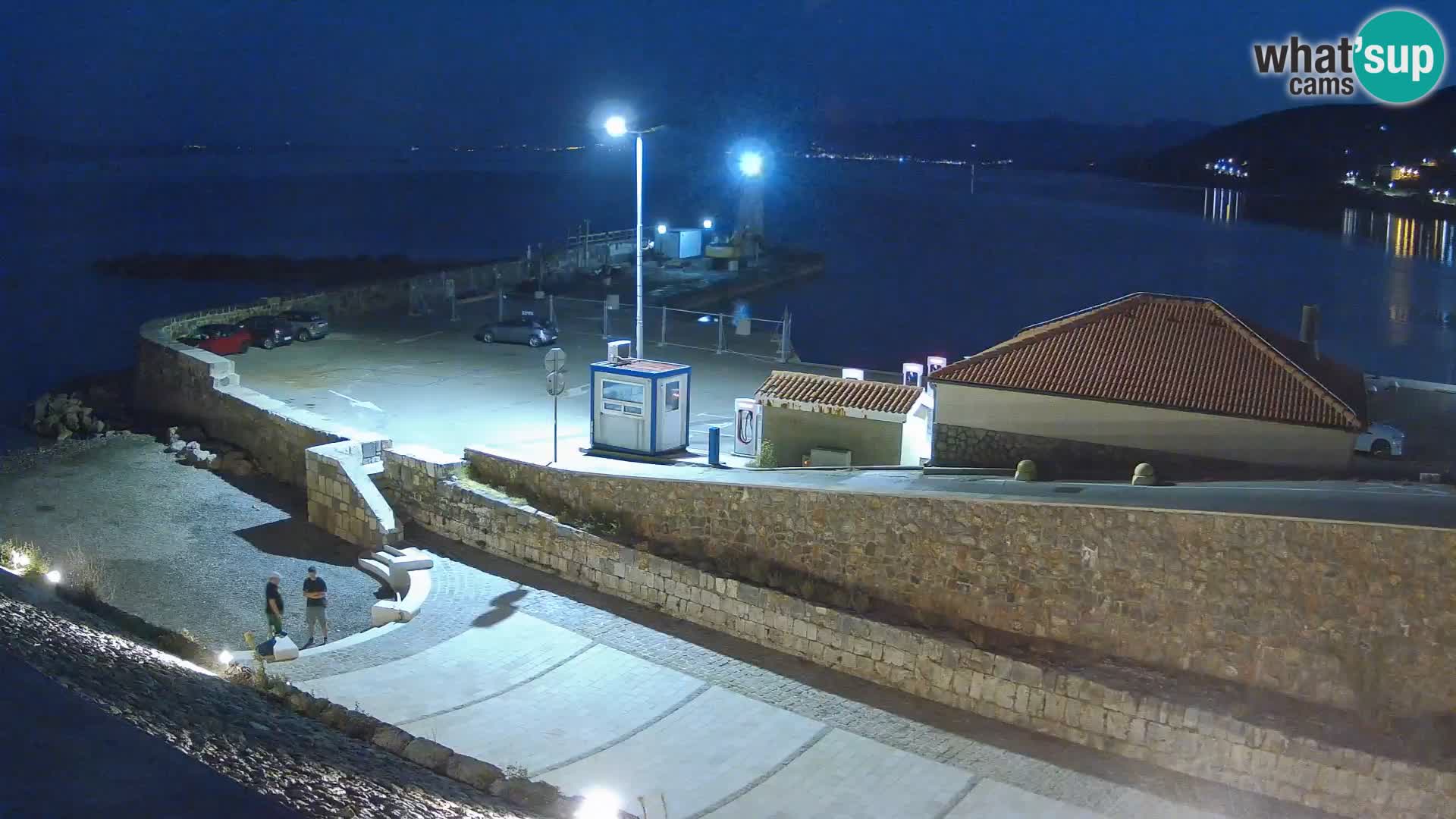 Senj Hafen Webcam – Wellenbrecher & Leuchtturm Liveblick