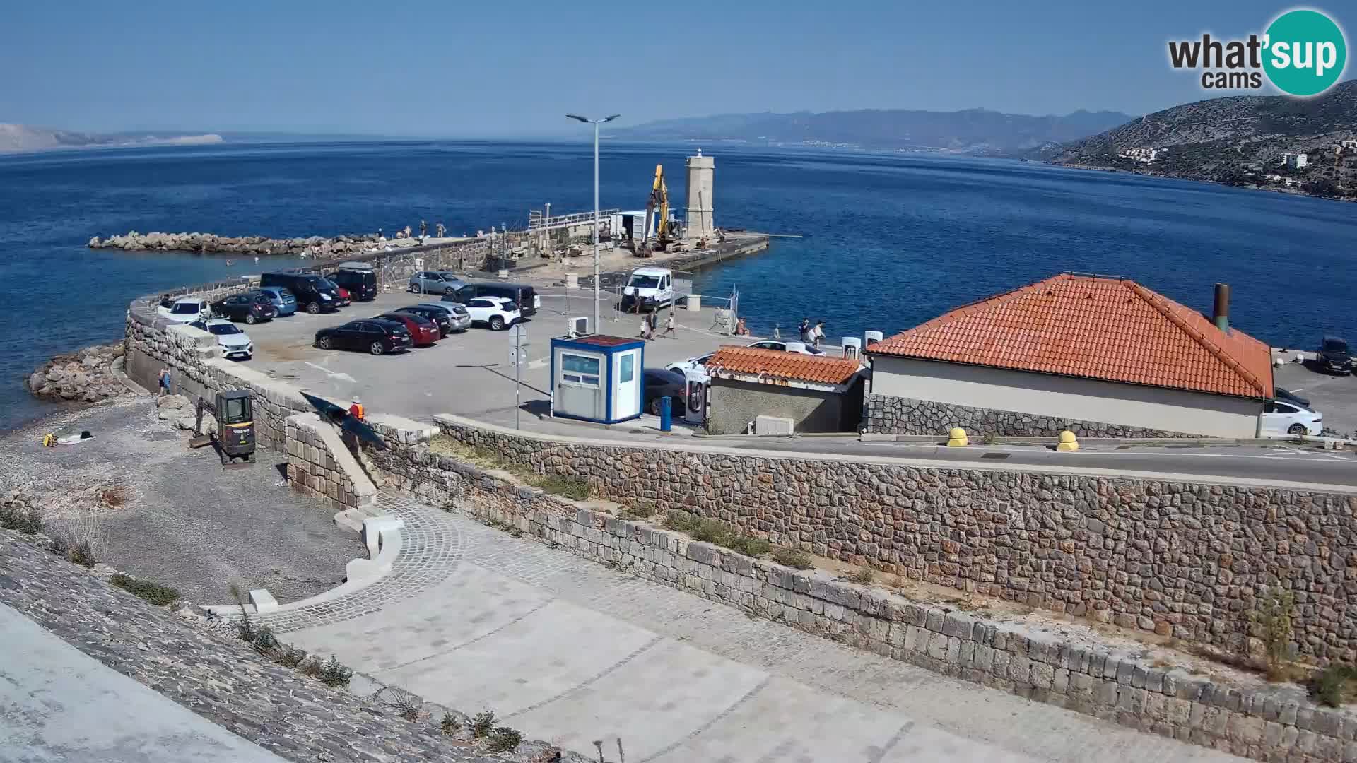Web kamera Senj luka – Lukobran i svjetionik uživo