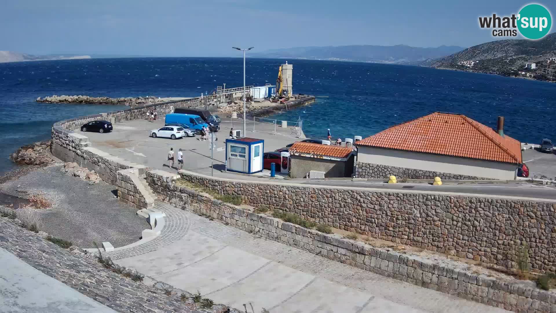 Senj Harbour Webcam – Breakwater & Lighthouse Live View