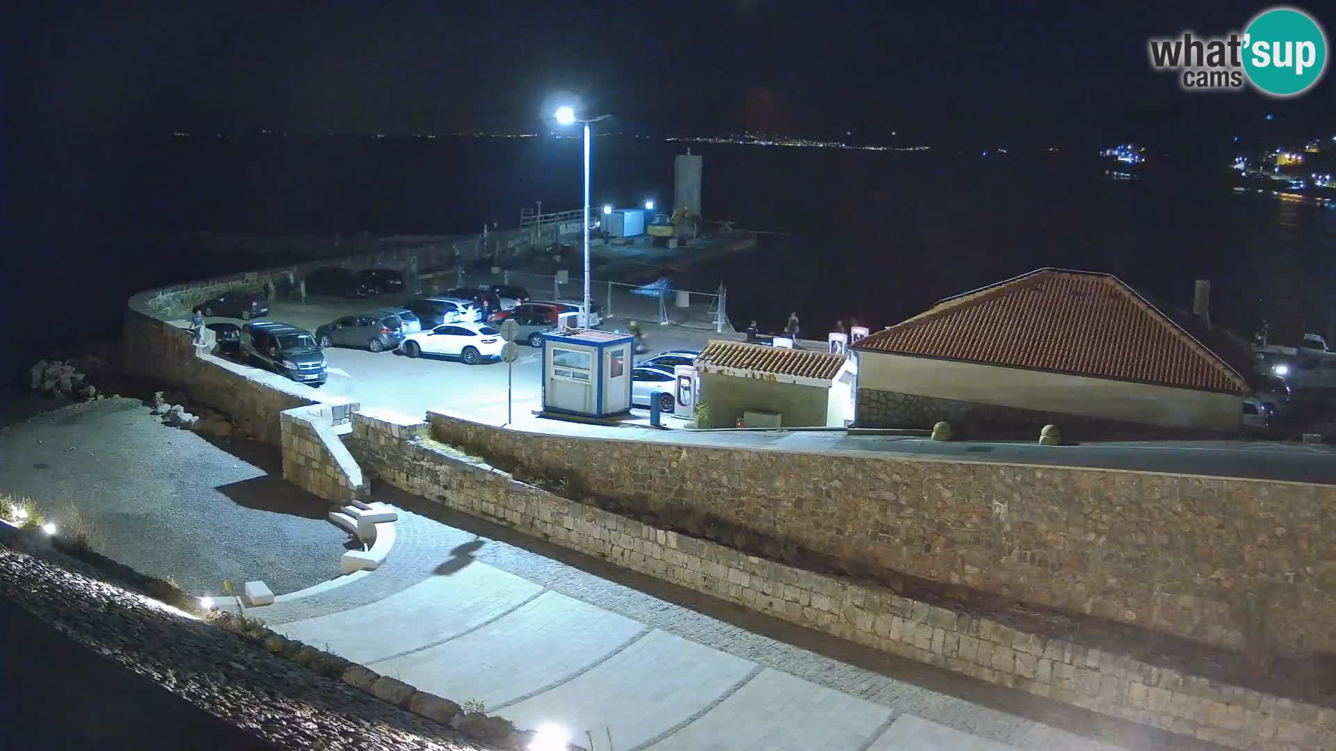 Senj Harbour Webcam – Breakwater & Lighthouse Live View
