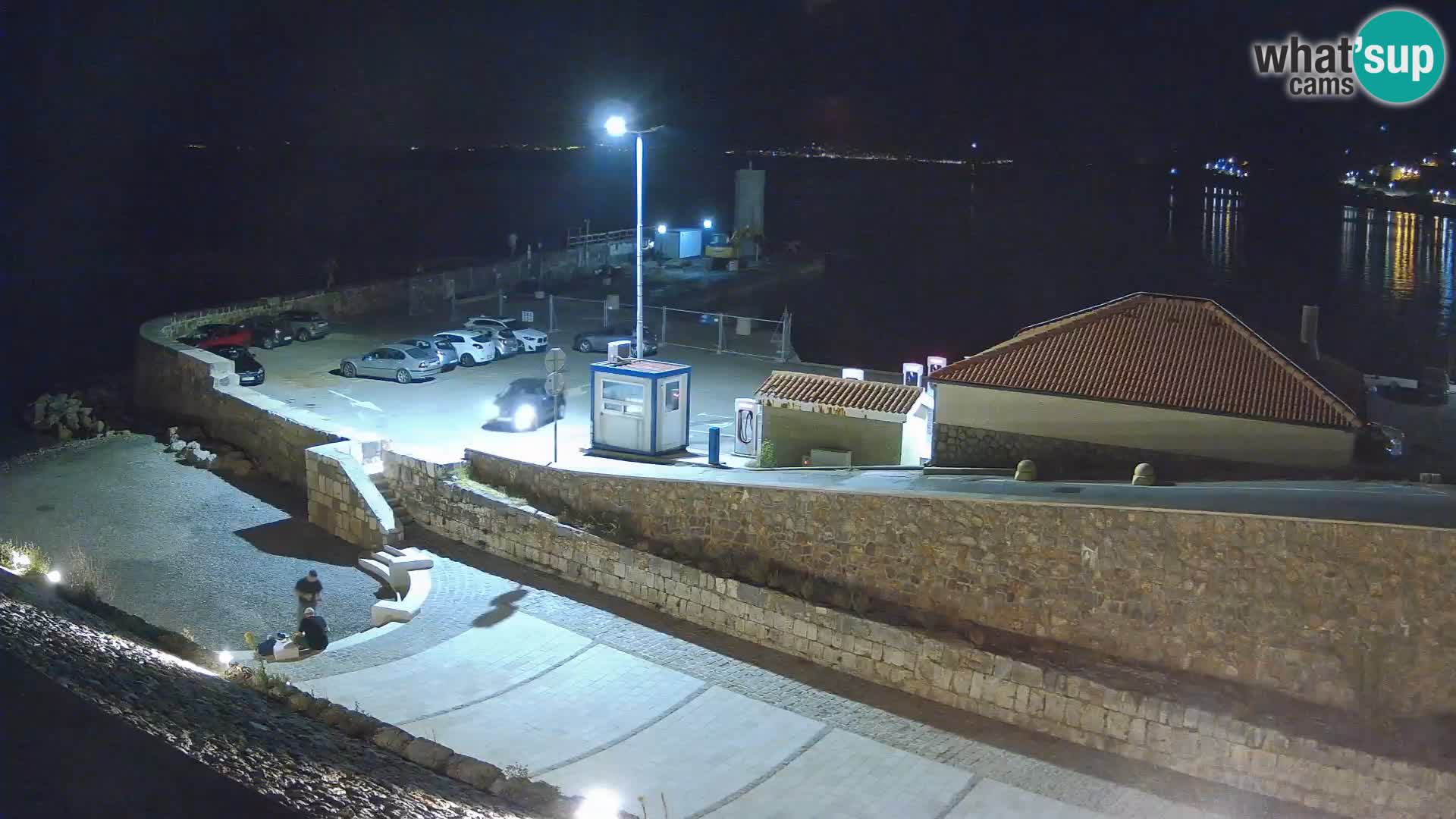 Webcam puerto de Senj – Rompeolas y faro en directo