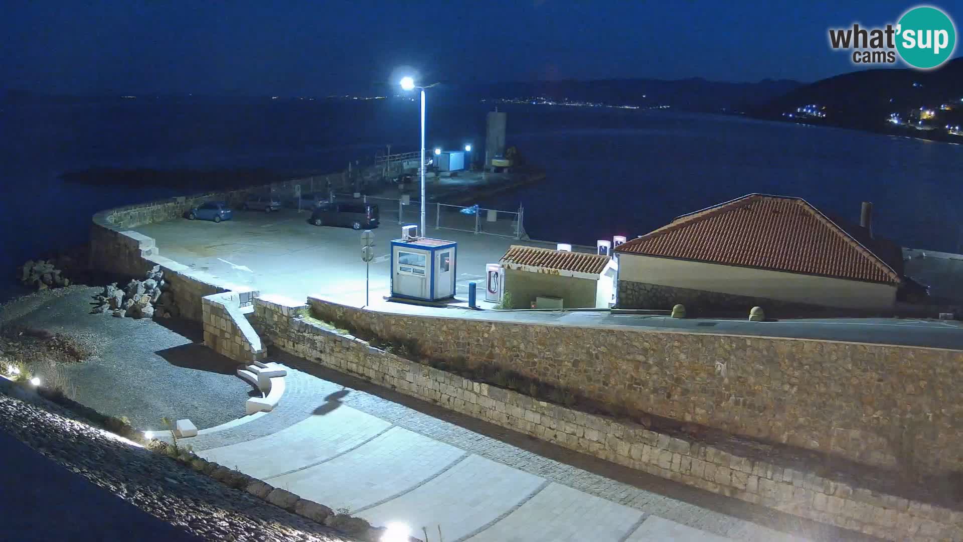 Senj Harbour Webcam – Breakwater & Lighthouse Live View