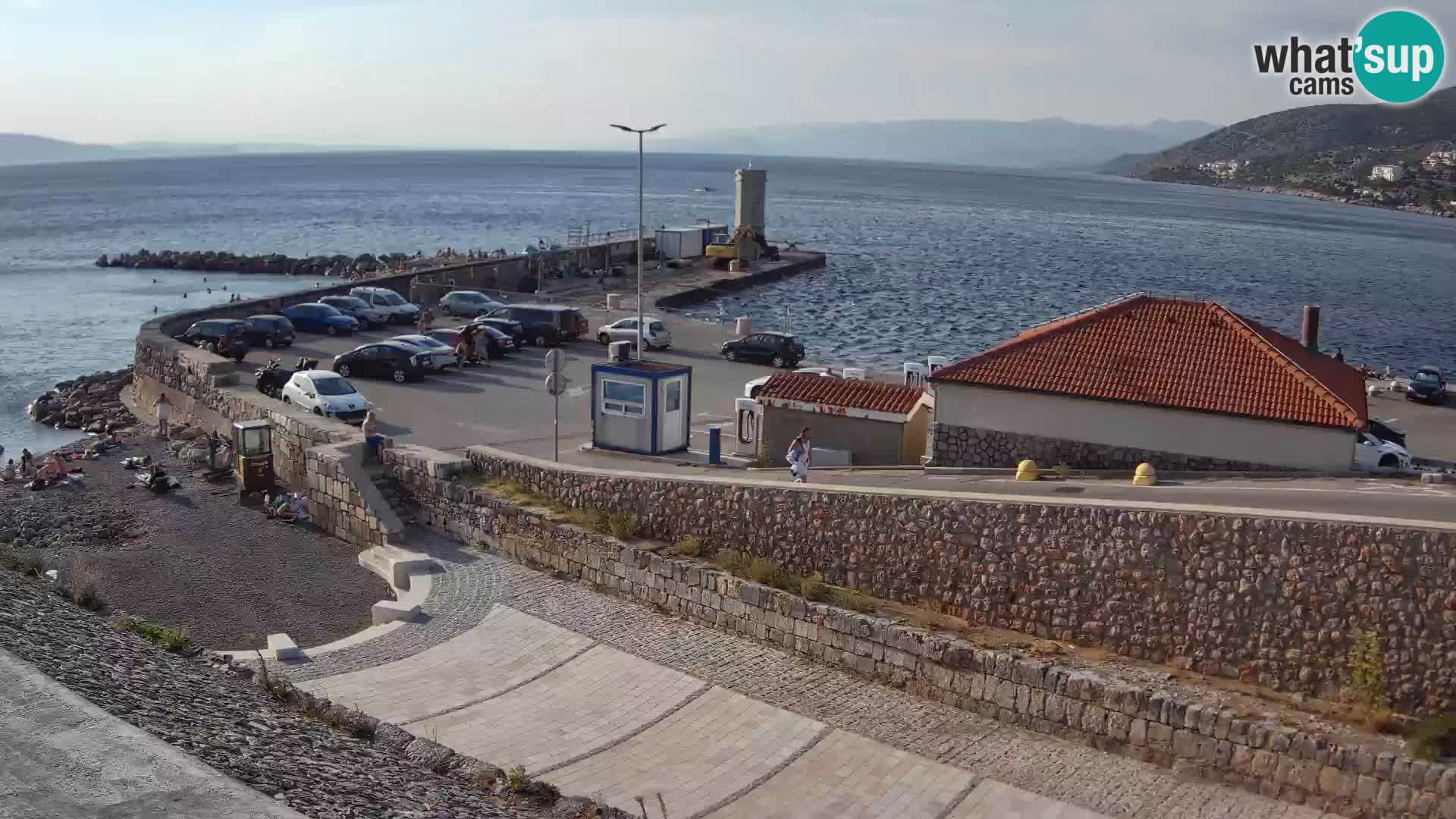 Webcam Porto di Segna – Frangiflutti e Faro in diretta