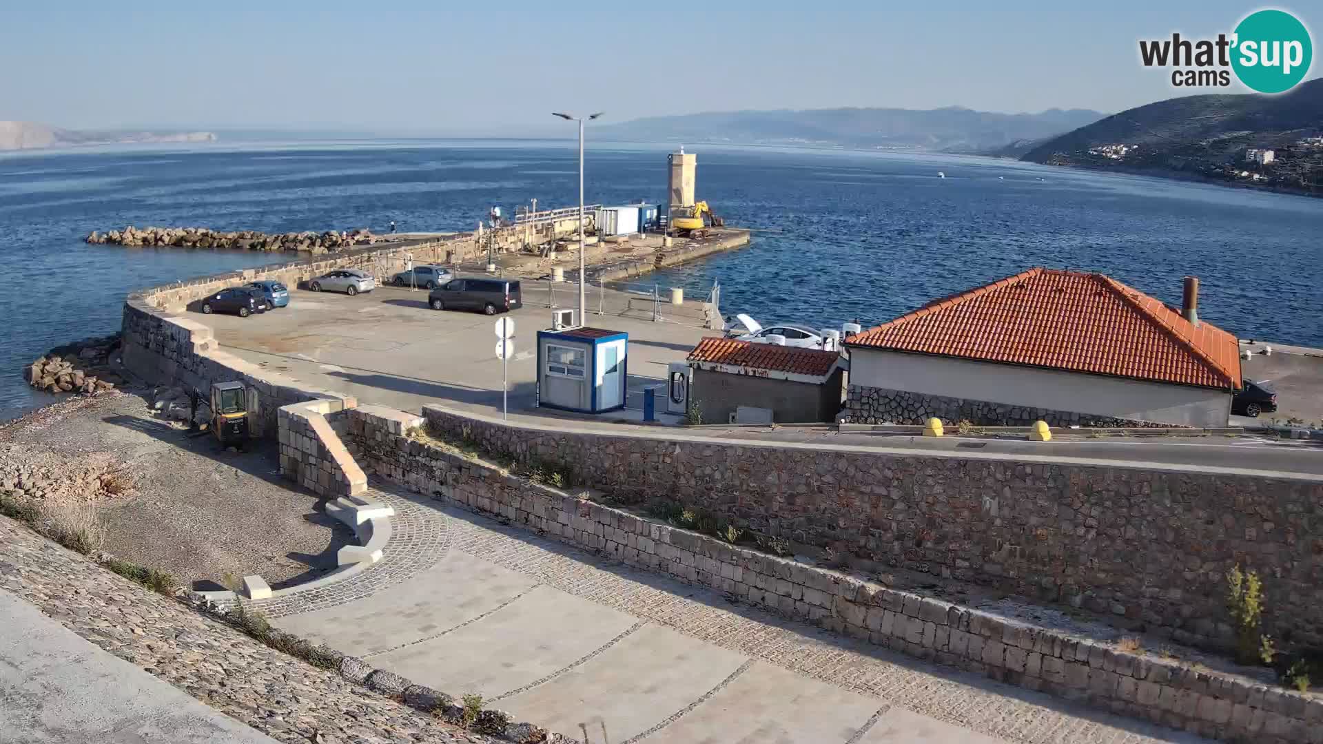 Senj Harbour Webcam – Breakwater & Lighthouse Live View