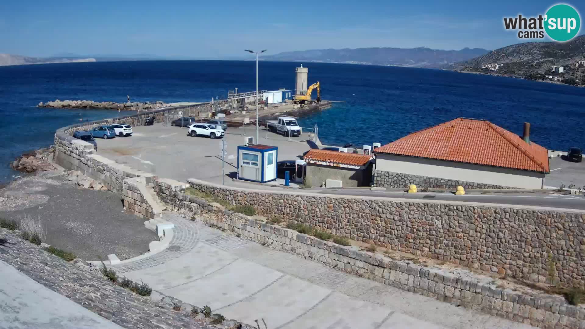Senj Harbour Webcam – Breakwater & Lighthouse Live View