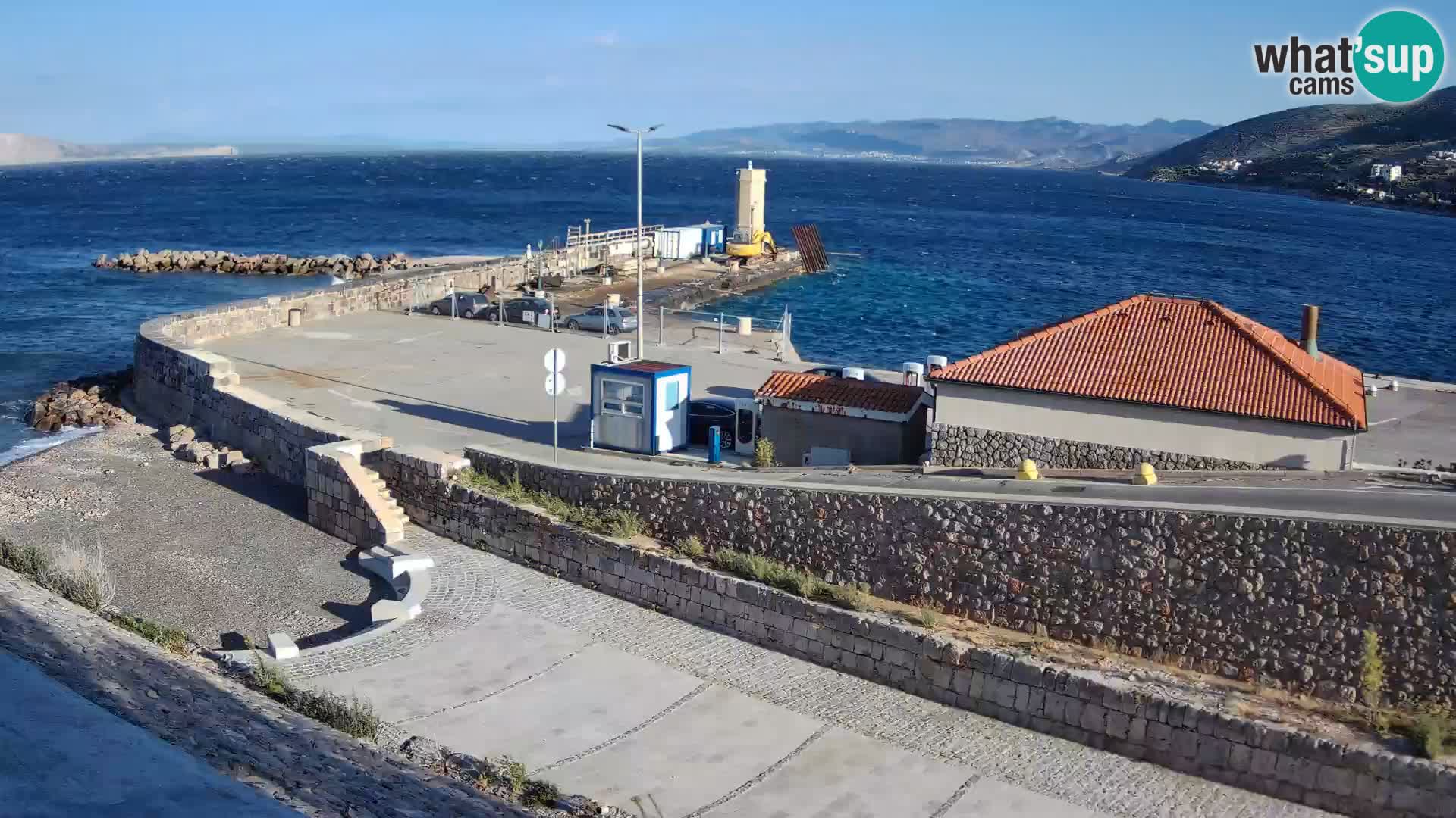 Webcam Porto di Segna – Frangiflutti e Faro in diretta