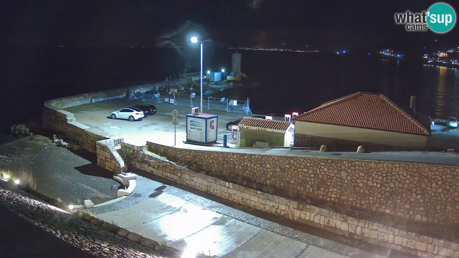 Senj Harbour Webcam – Breakwater & Lighthouse Live View