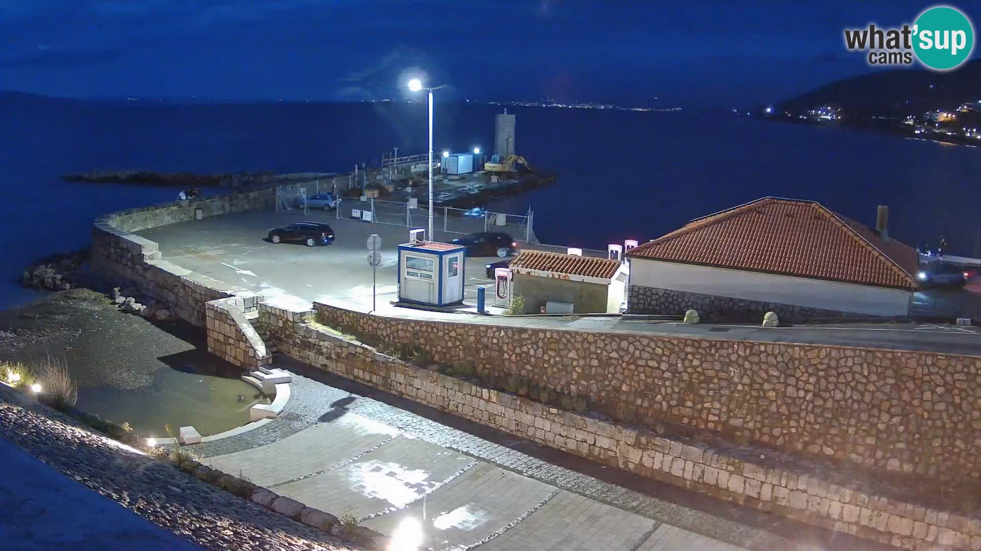 Senj Harbour Webcam – Breakwater & Lighthouse Live View