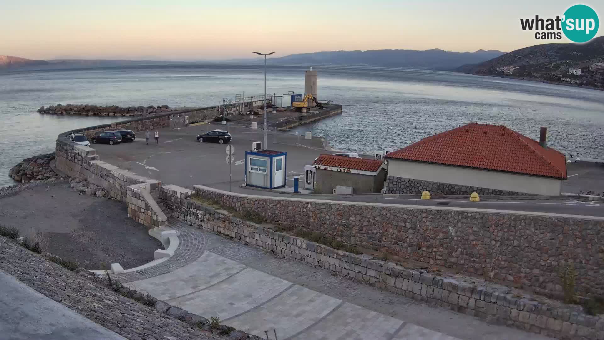 Senj Harbour Webcam – Breakwater & Lighthouse Live View