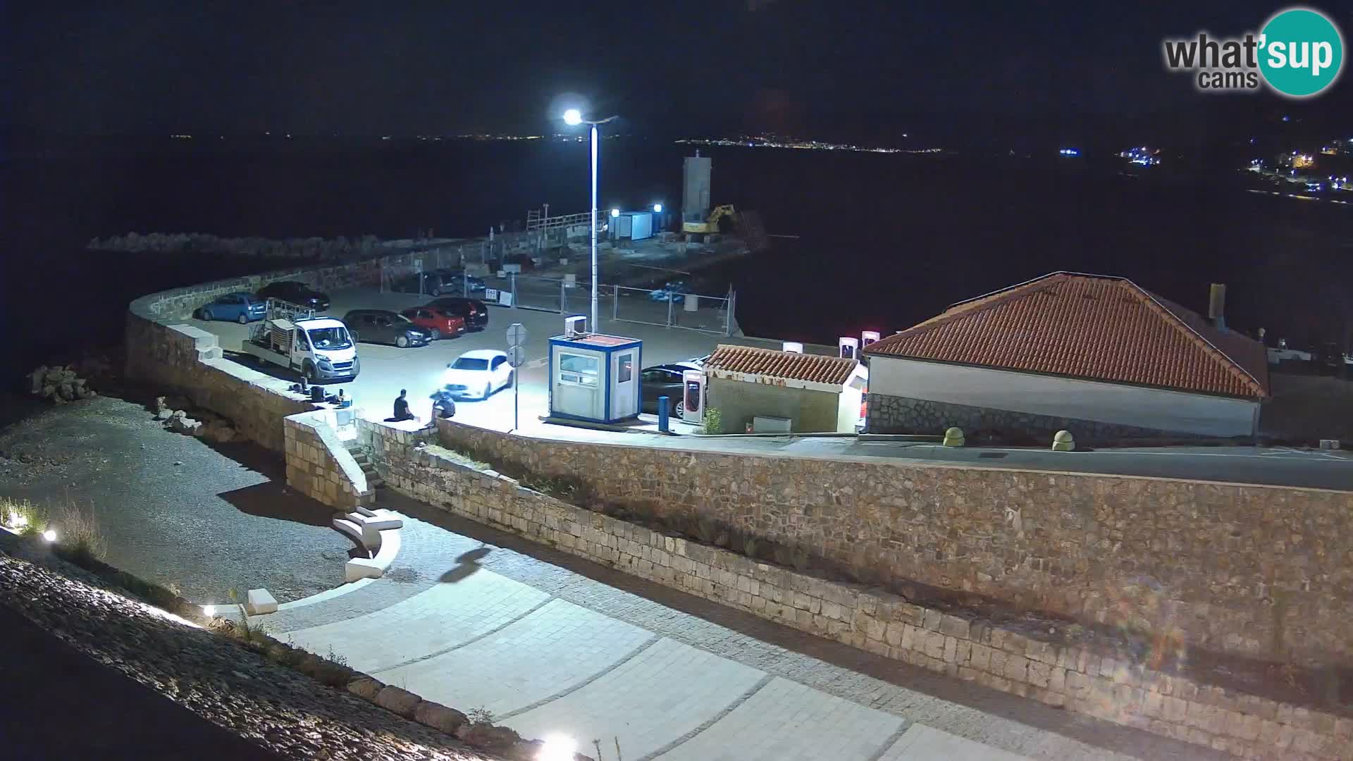 Webcam puerto de Senj – Rompeolas y faro en directo