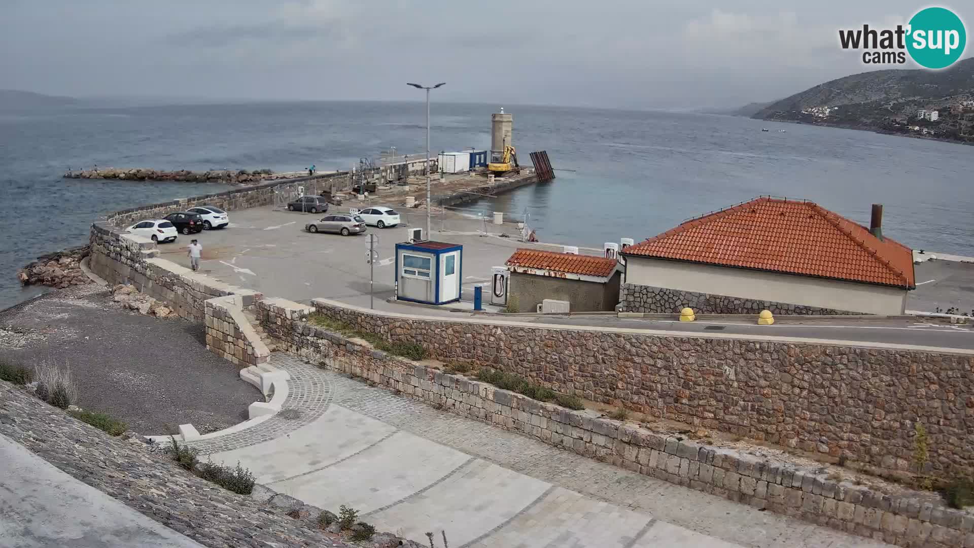 Webcam Porto di Segna – Frangiflutti e Faro in diretta